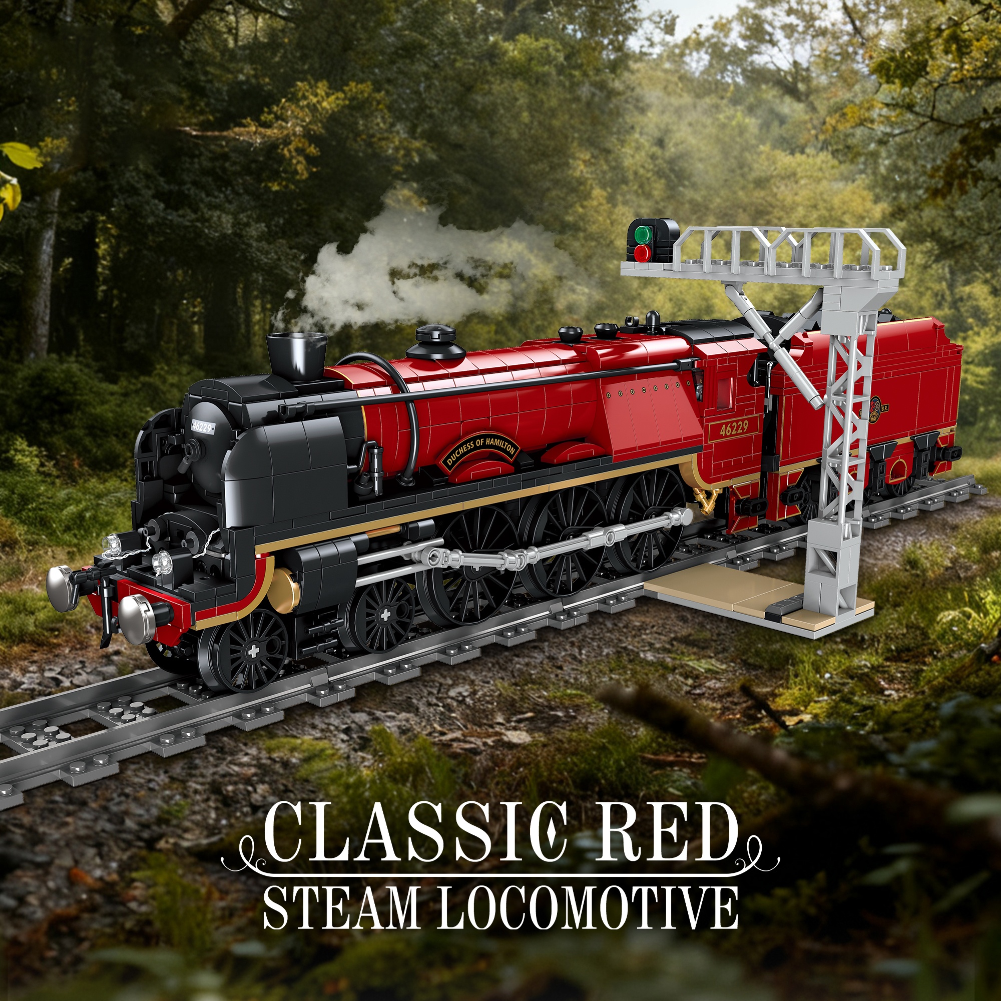 The LMS Patriot Crimson Lake Livery