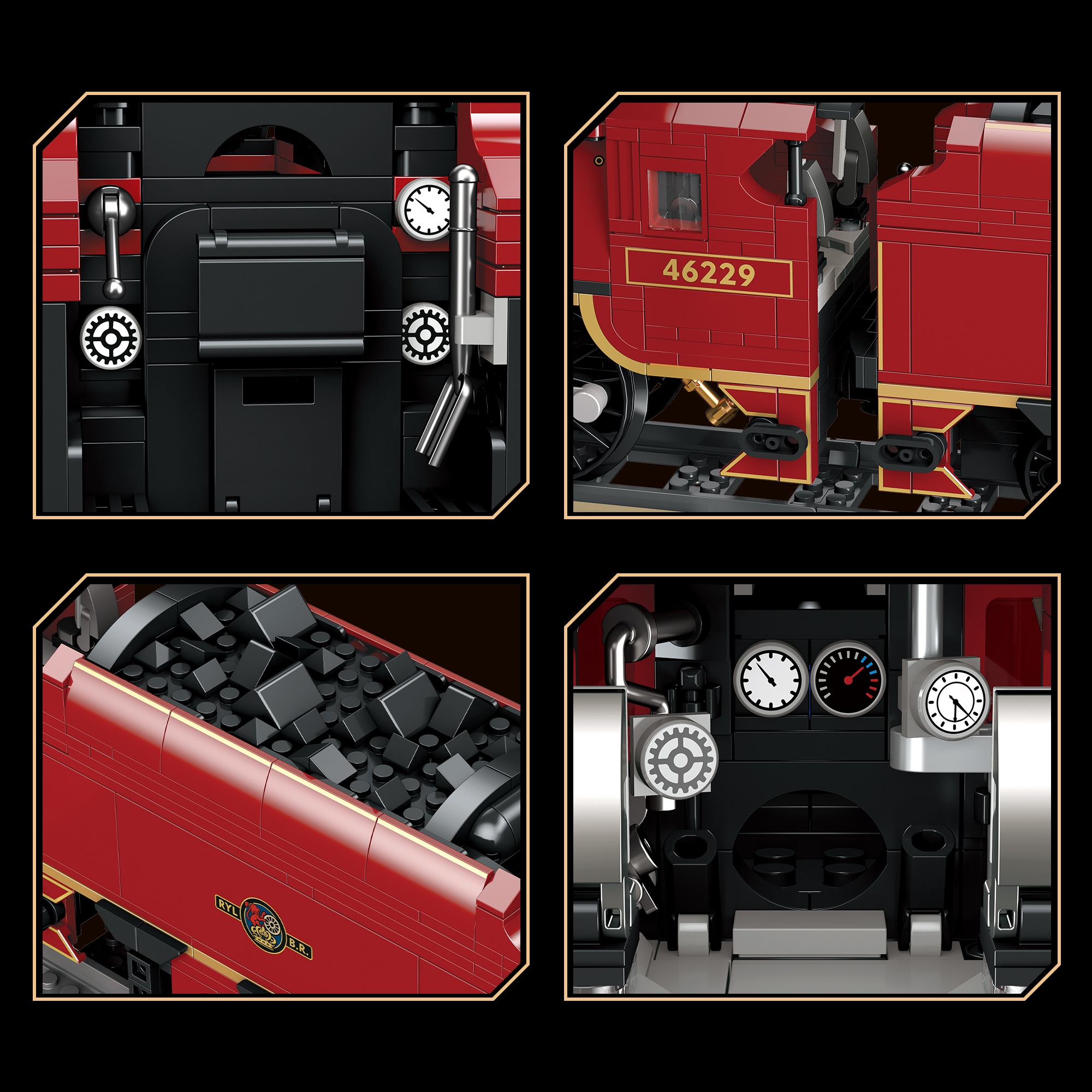 The LMS Patriot Crimson Lake Livery