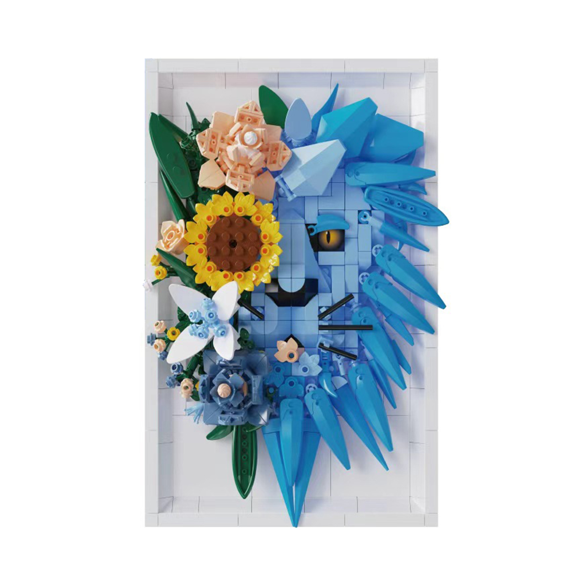 The Lion and Flowers