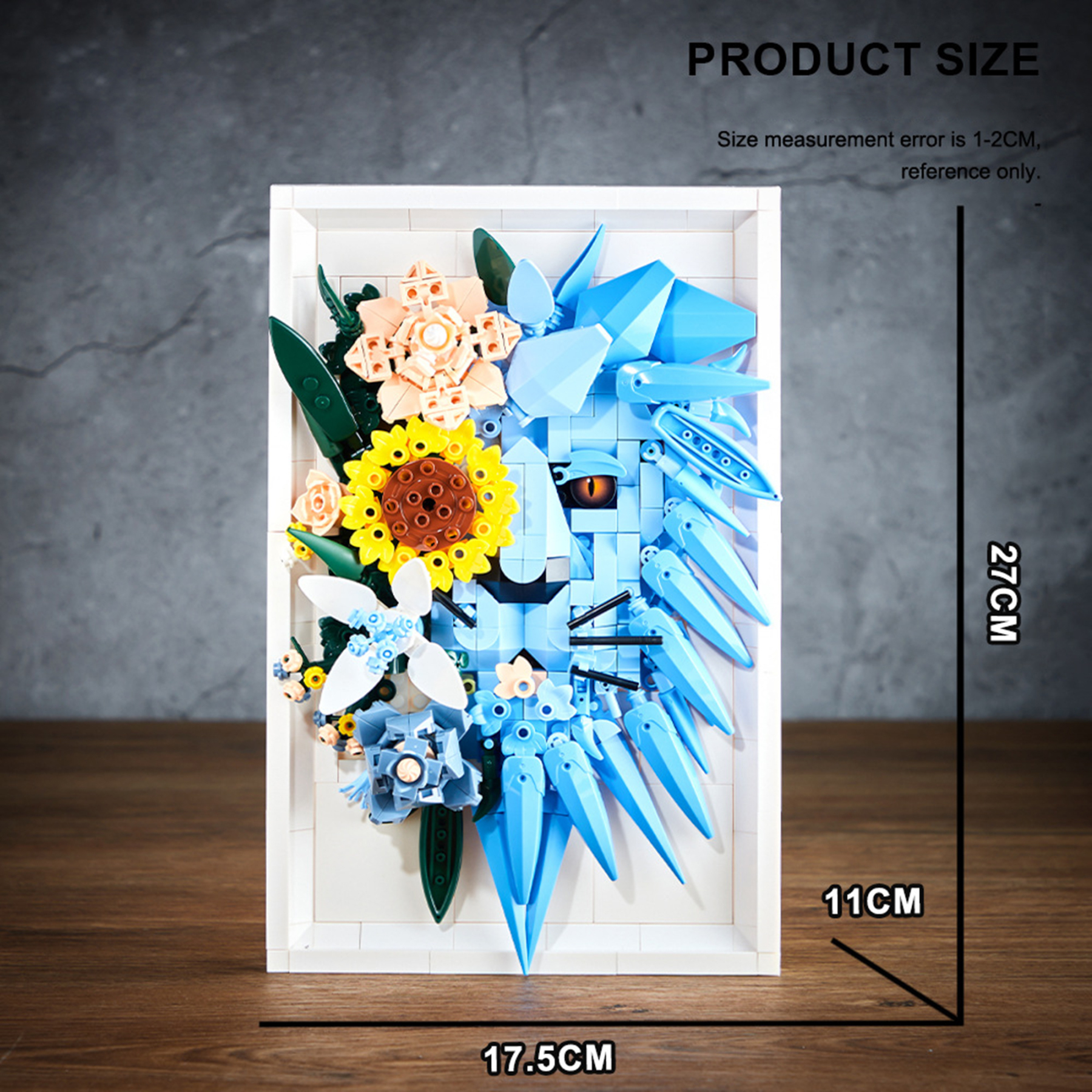 The Lion and Flowers