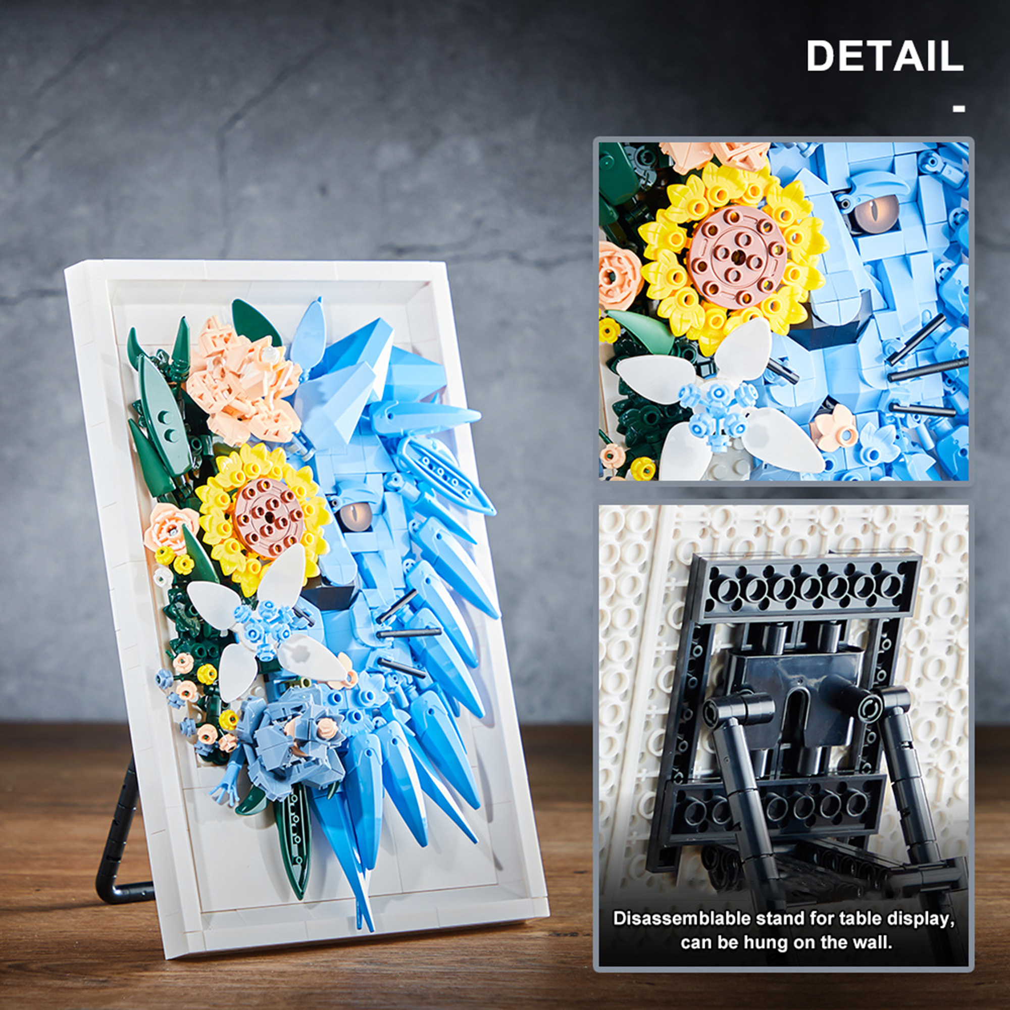 The Lion and Flowers