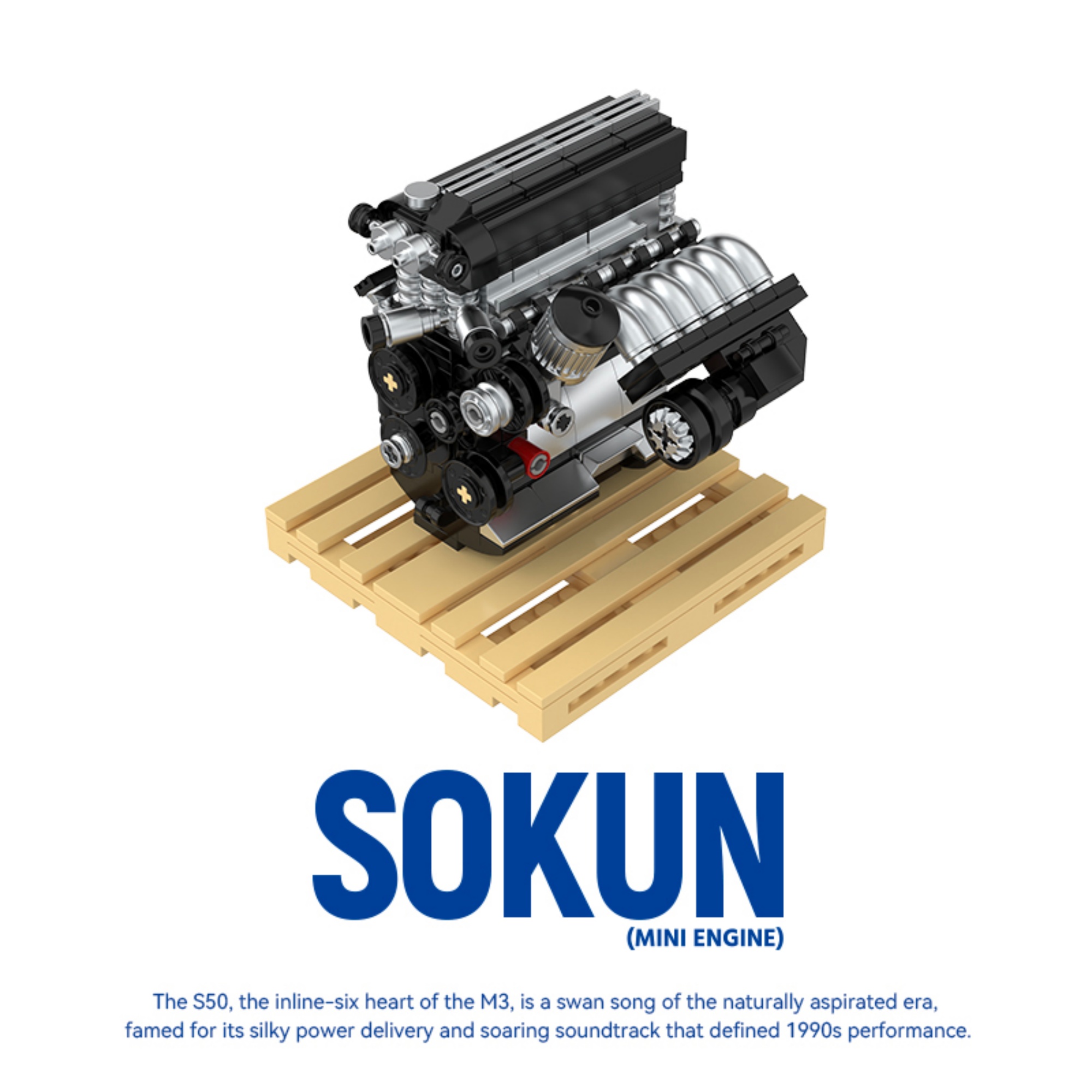 The M3 S50 Engine without Motor