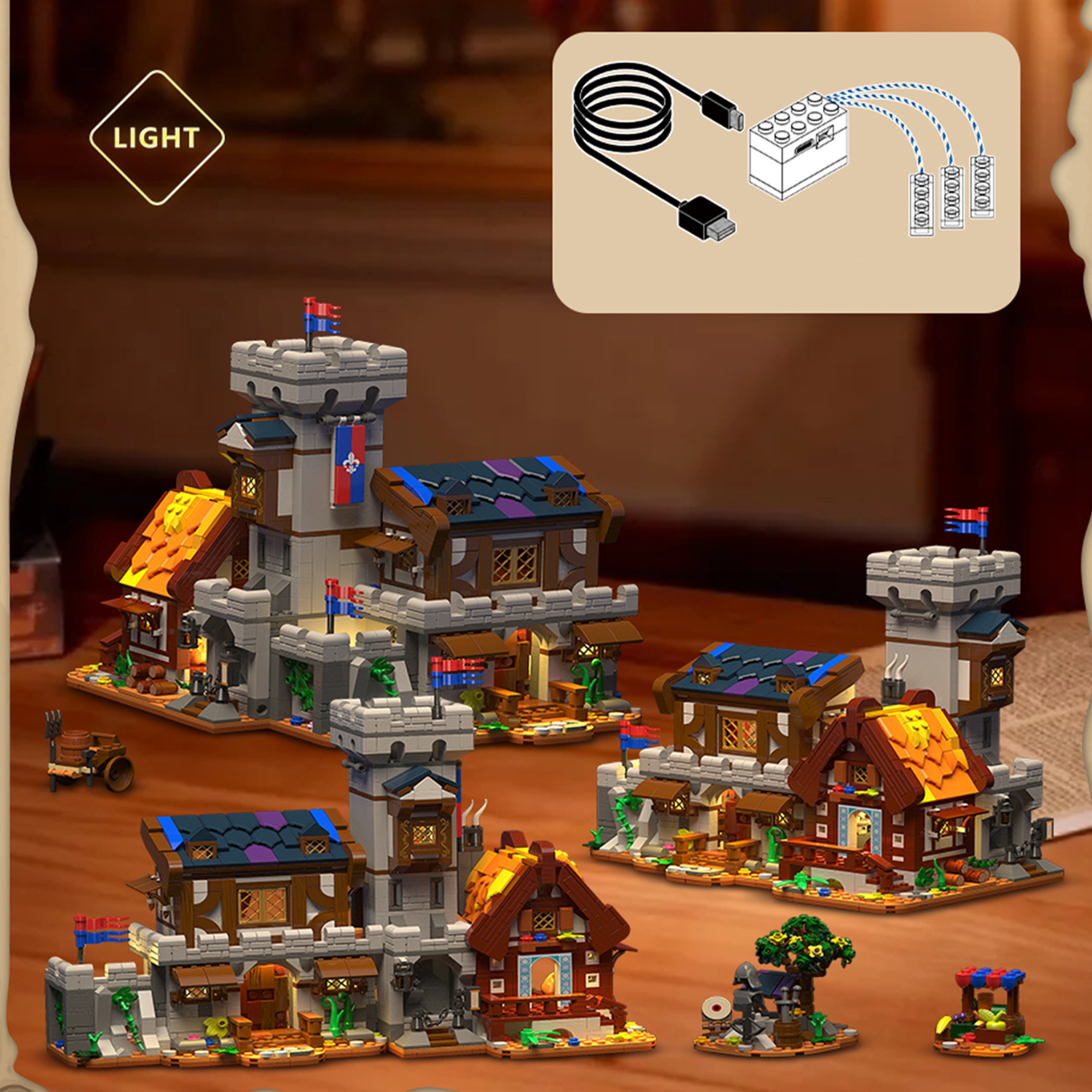 The Medieval Castle Town