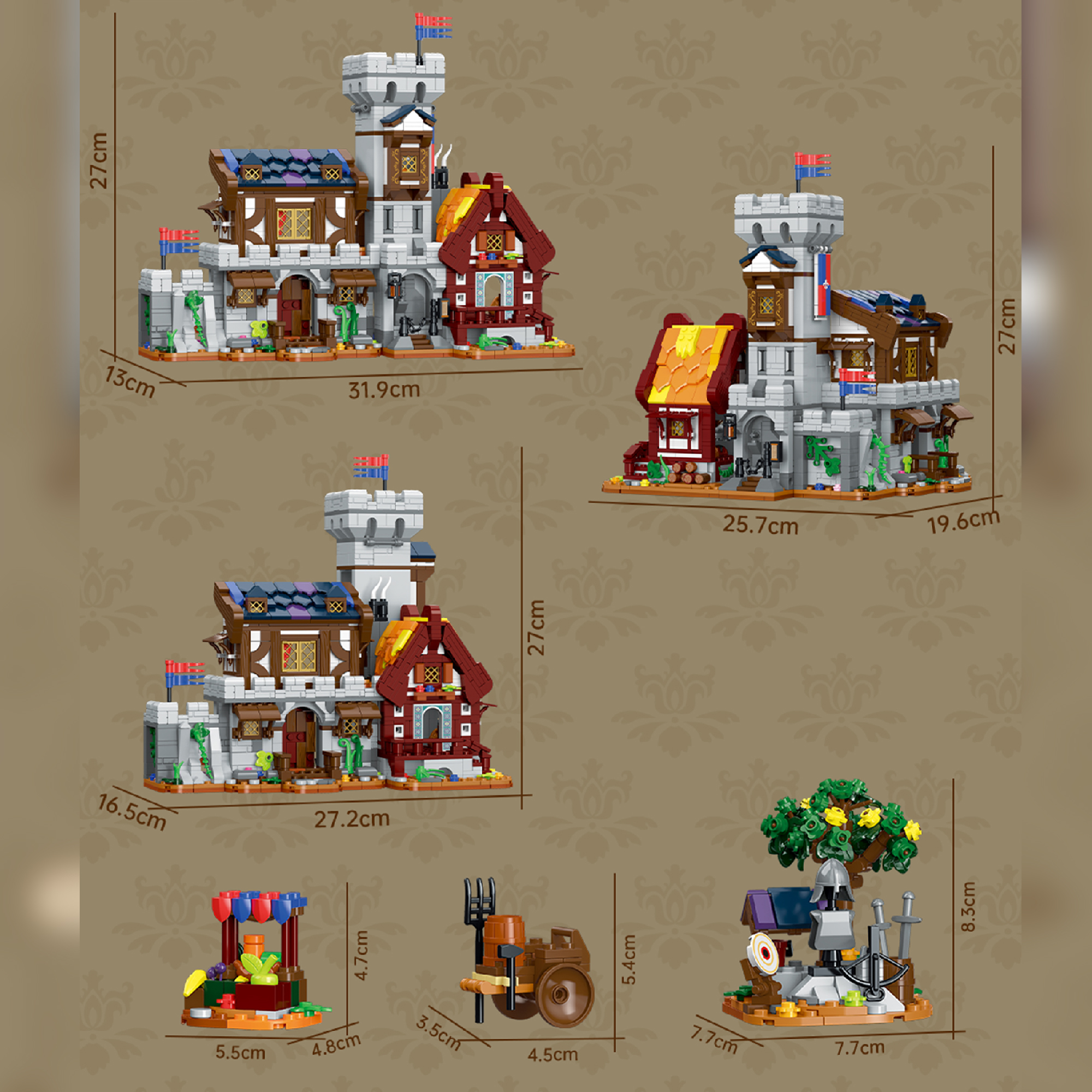 The Medieval Castle Town