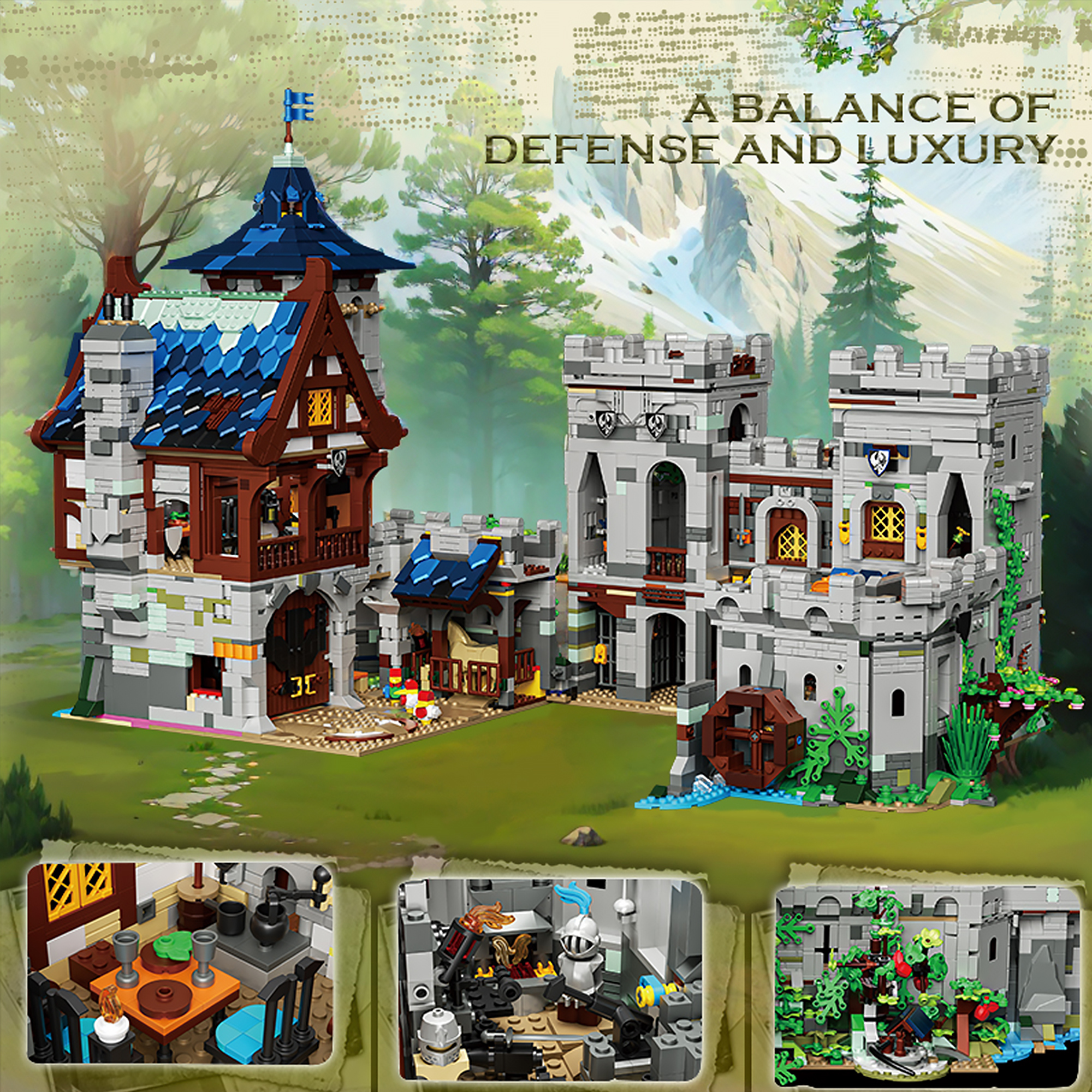 The Medieval Forest Castle-marstoy