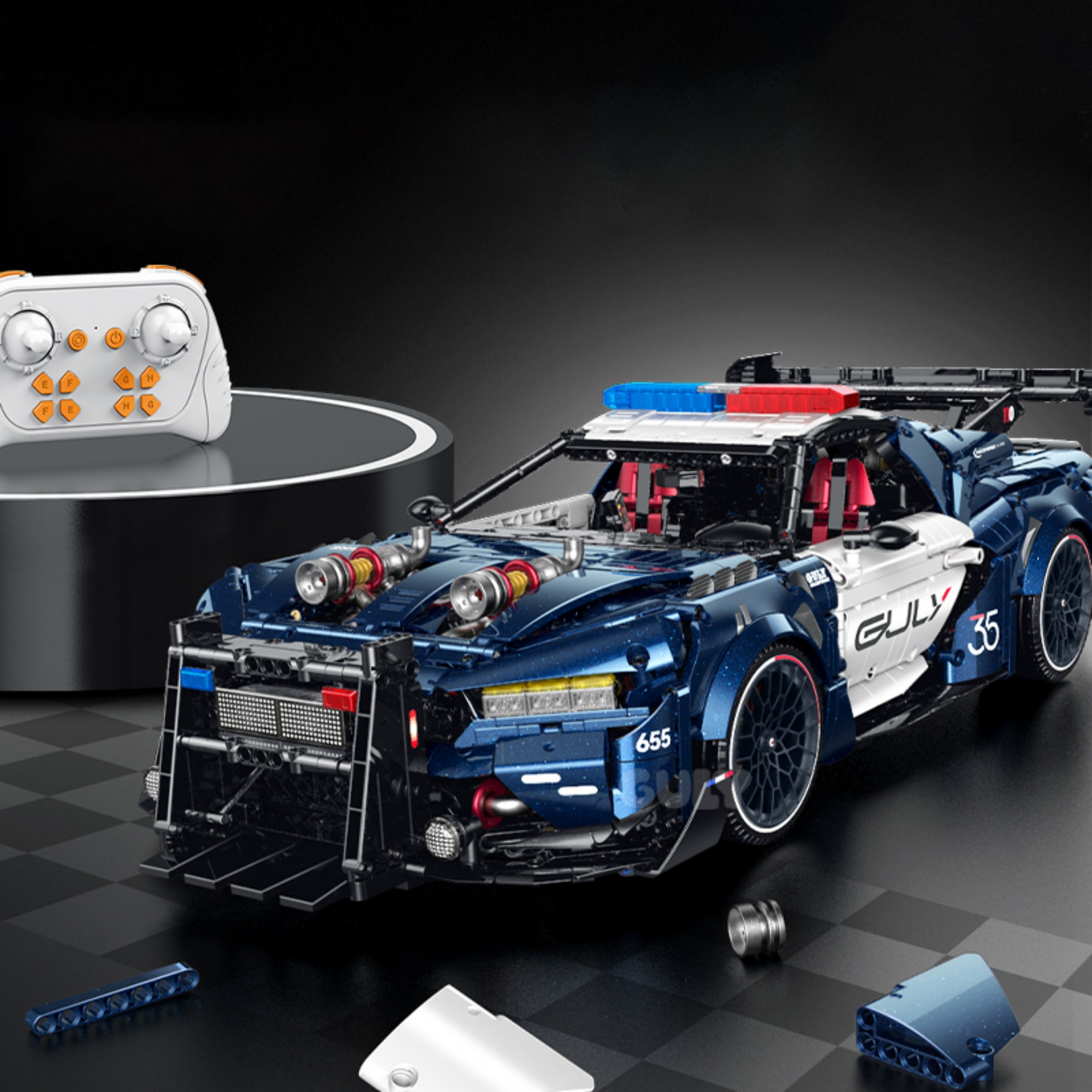 The Mustang Police Car