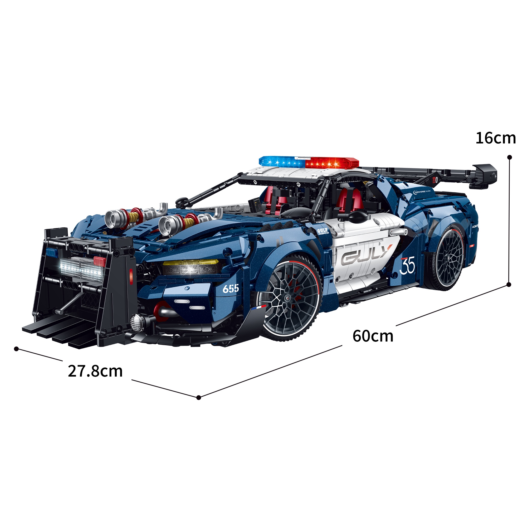 The Mustang Police Car