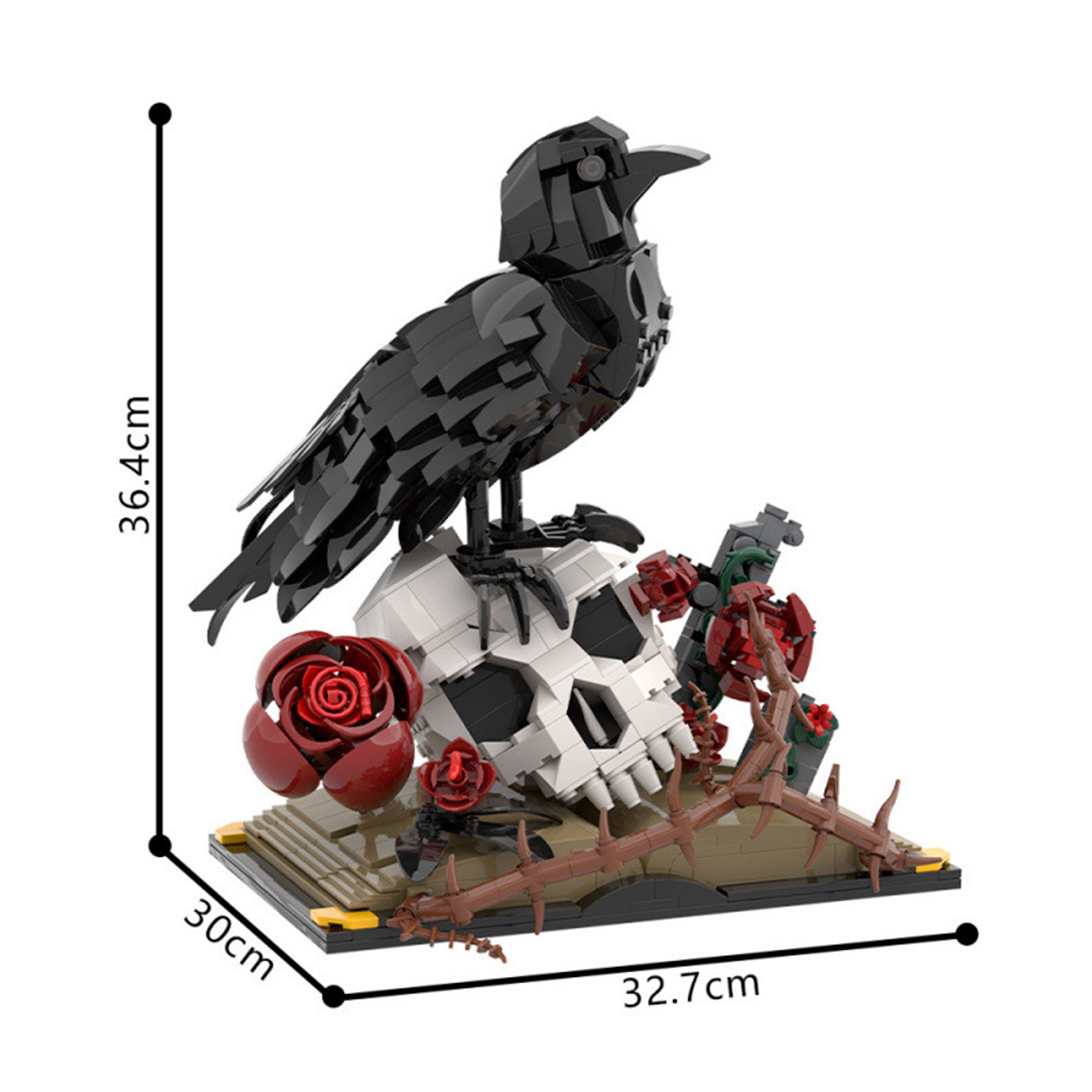 Moc The Crow's Skull Flower