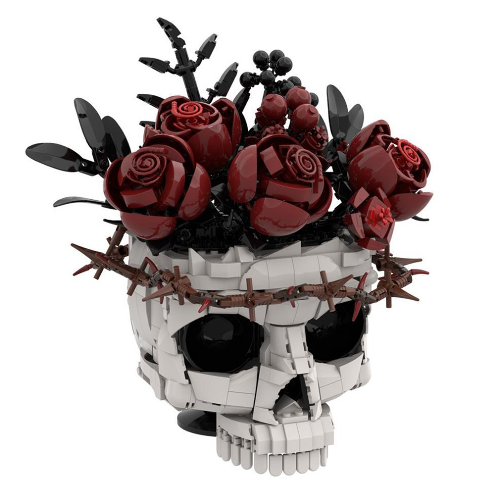 Moc The Gothic Skull and Immortal Rose