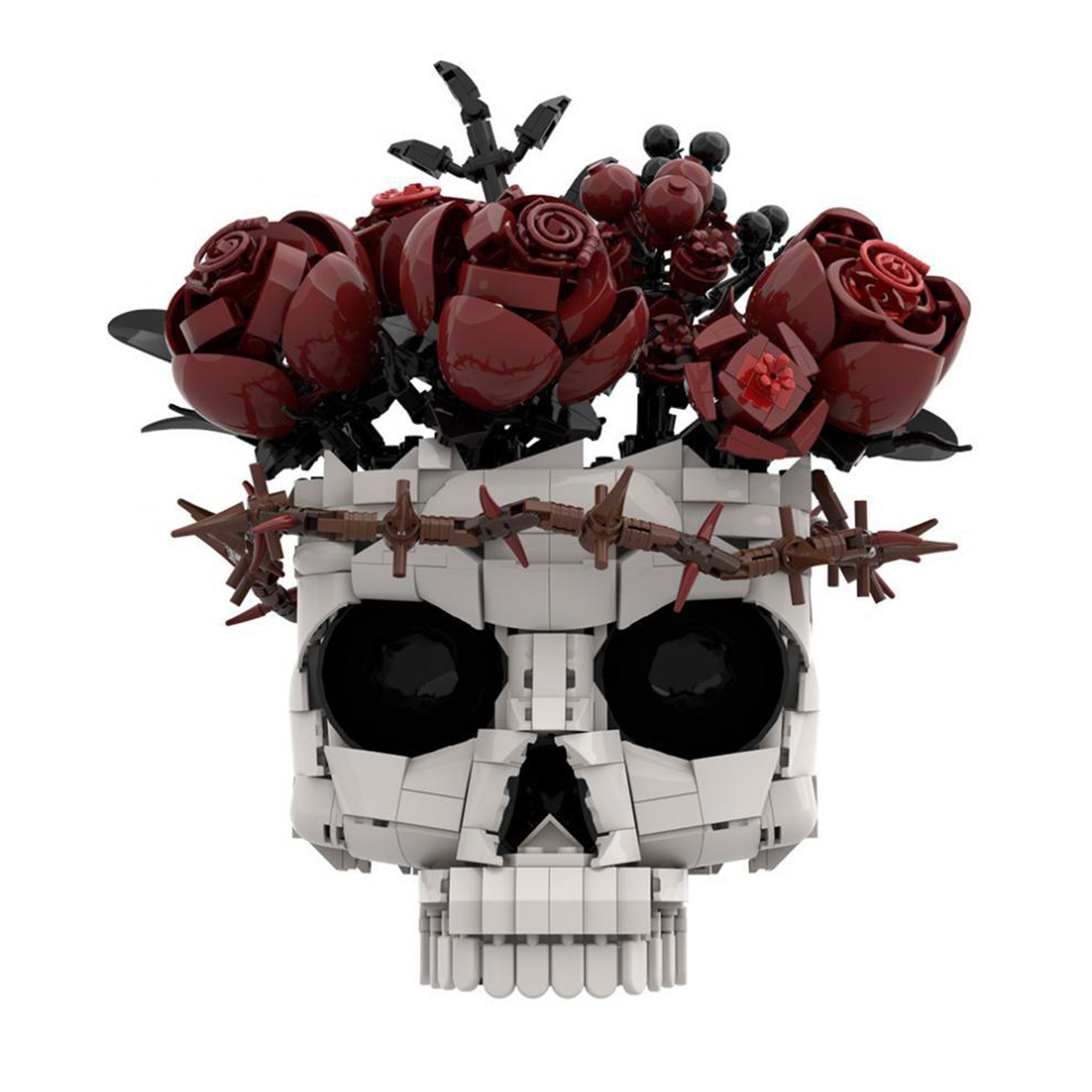 Moc The Gothic Skull and Immortal Rose