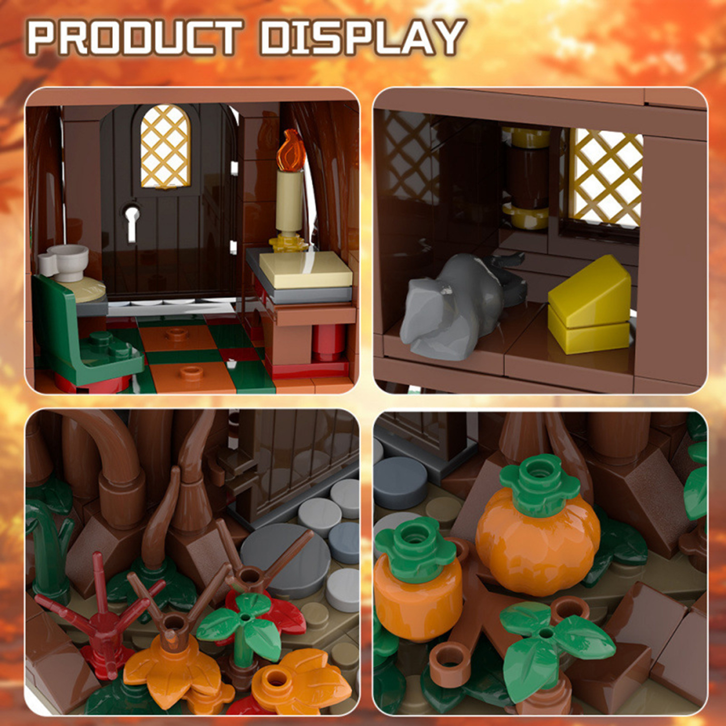 Moc The Autumn Forest Elf's Home