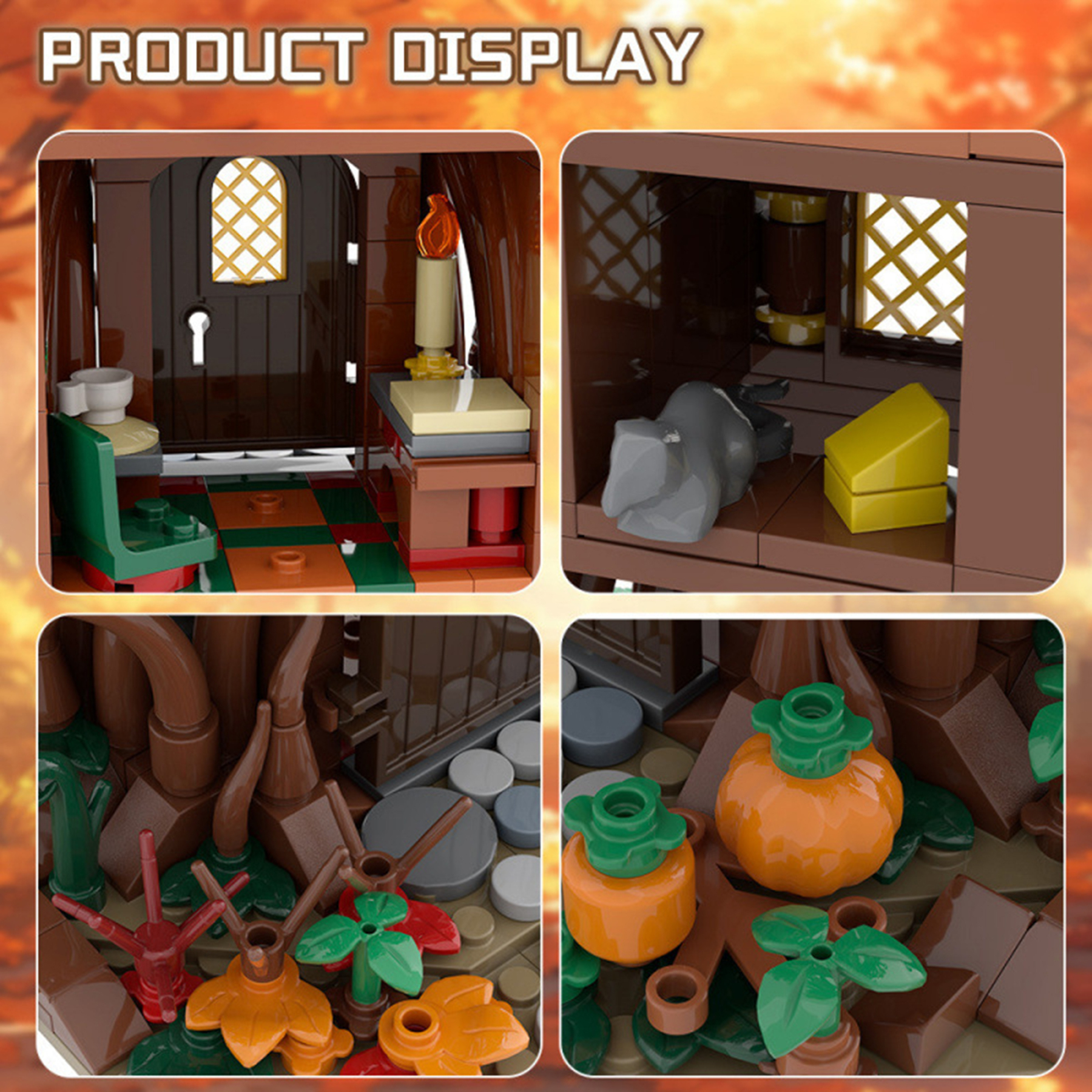 Moc The Autumn Forest Elf's Home