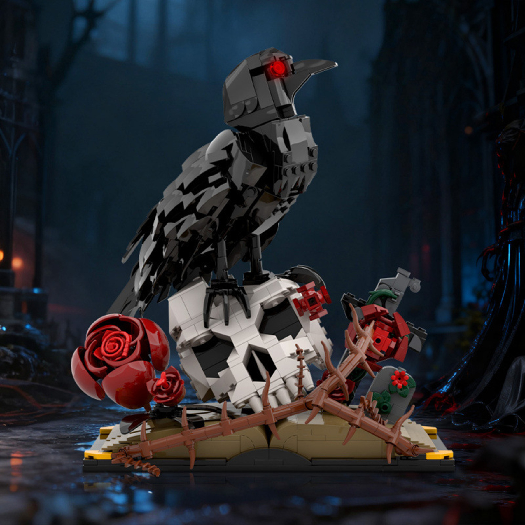 Moc The Crow's Skull Flower