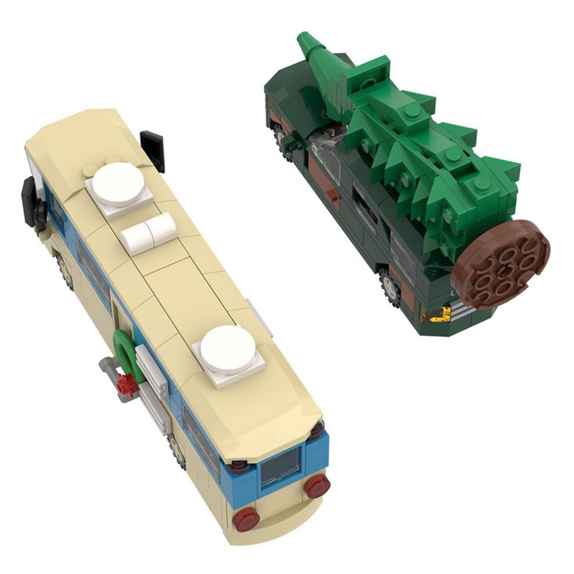 Moc The Christmas Story Miniature Caravan