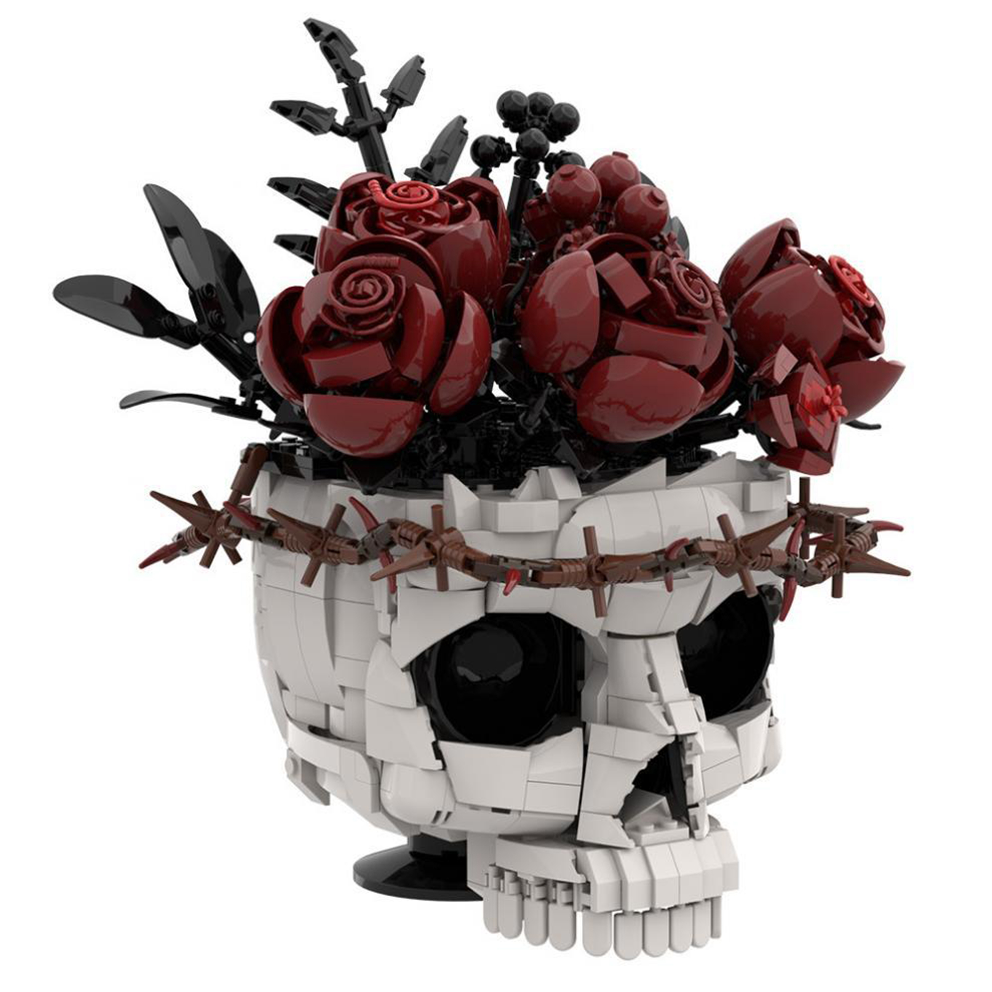 Moc The Gothic Skull and Immortal Rose