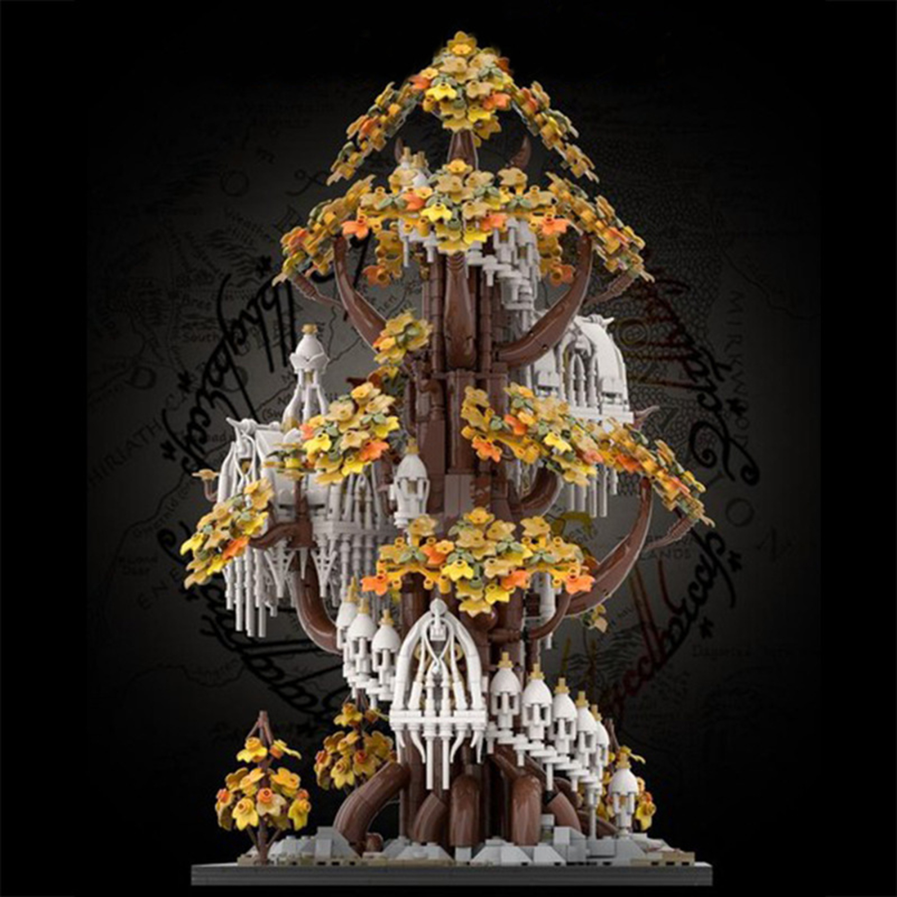 Moc The Lothlórien Mini Craft