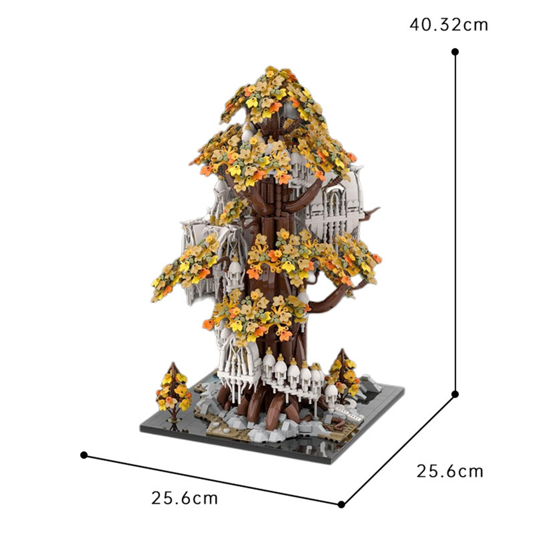 Moc The Lothlórien Mini Craft
