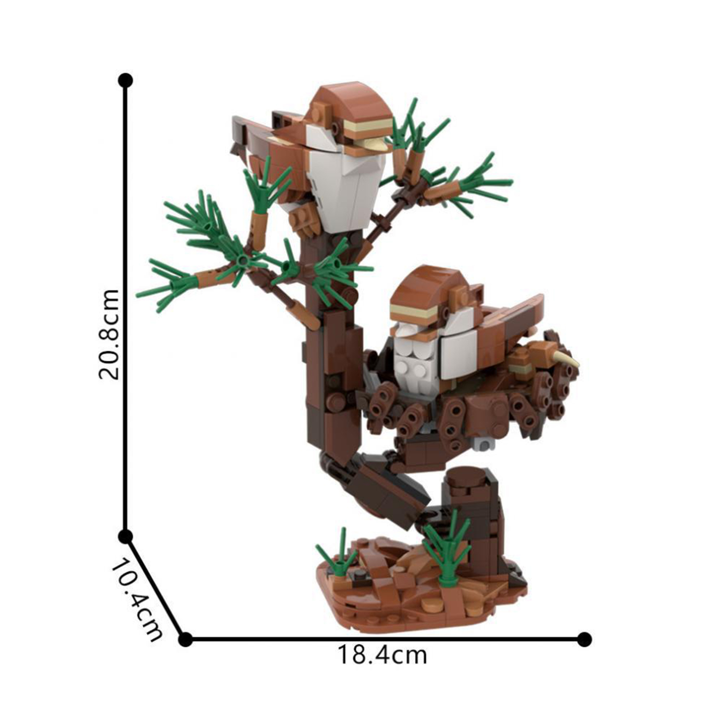 Moc The 31154 Two little birds