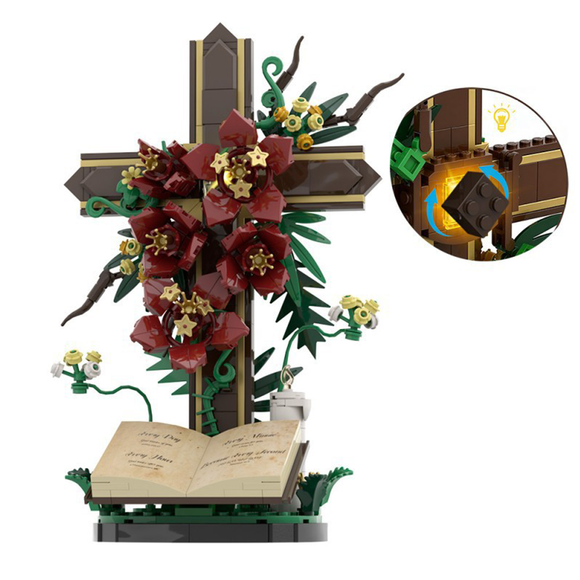 Moc The Cross Flowers