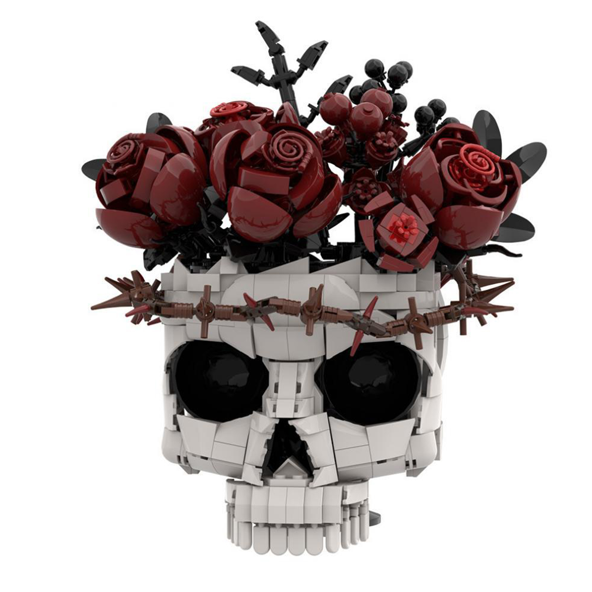 Moc The Gothic Skull and Immortal Rose
