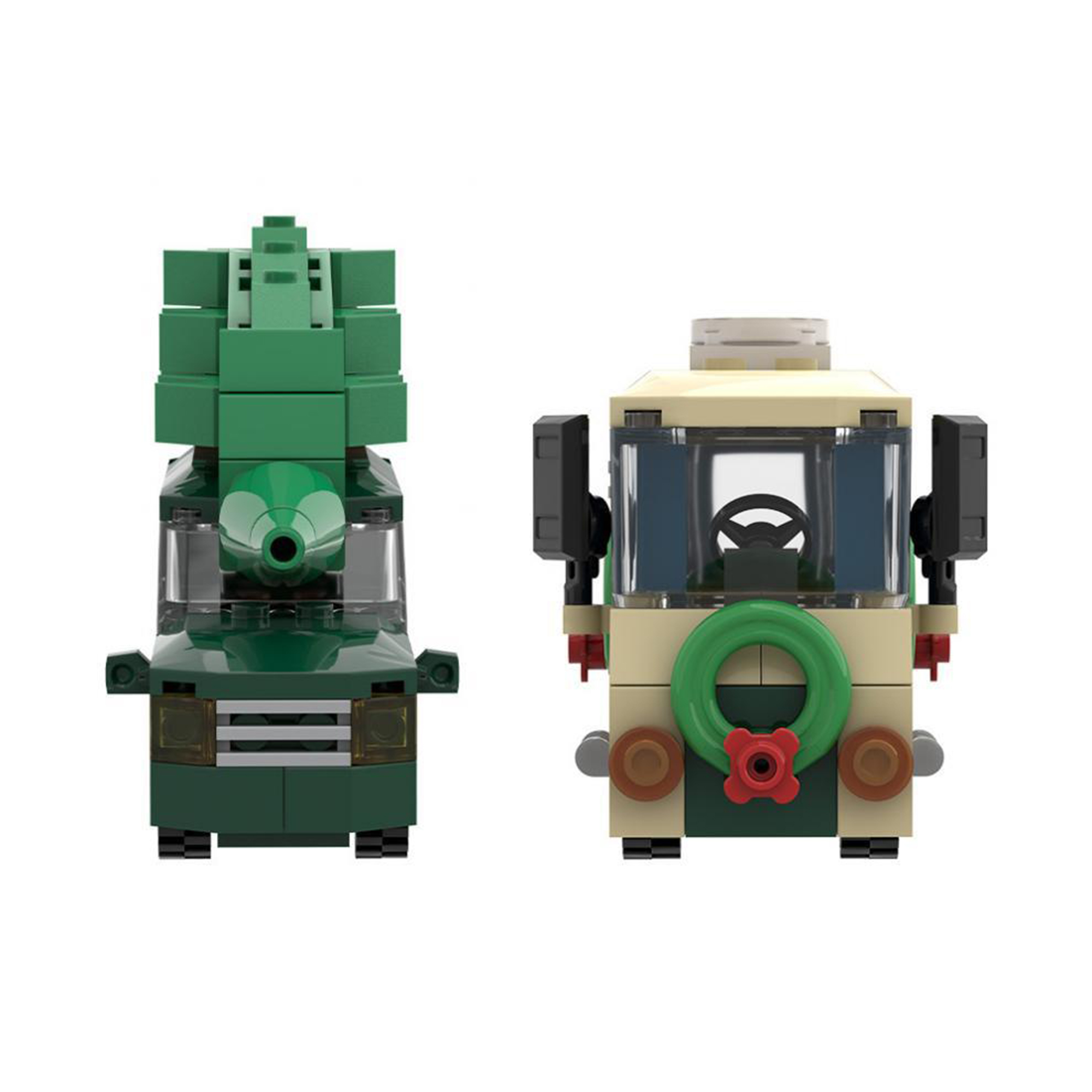 Moc The Christmas Story Miniature Caravan