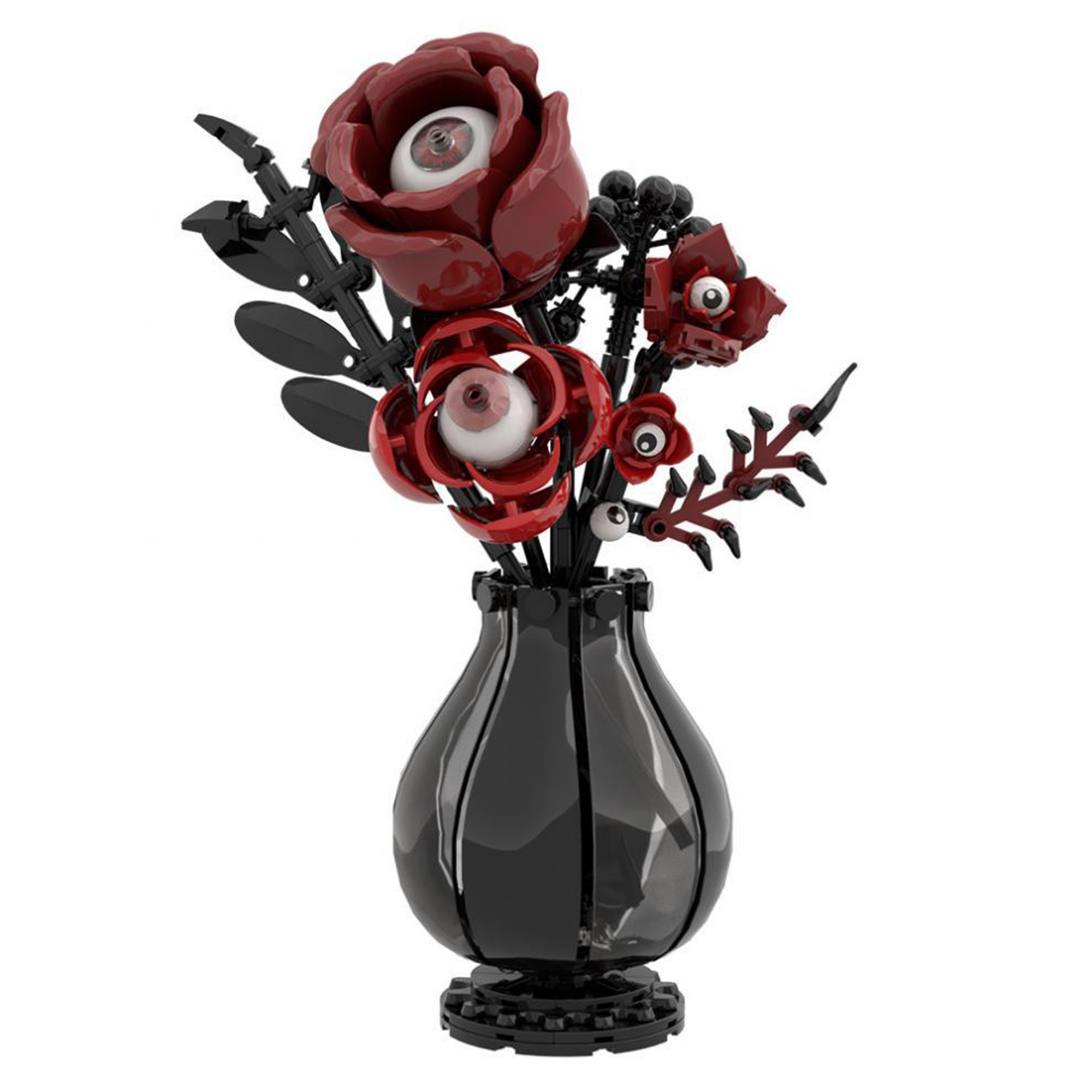 Moc The Gothic Eyeball Flower