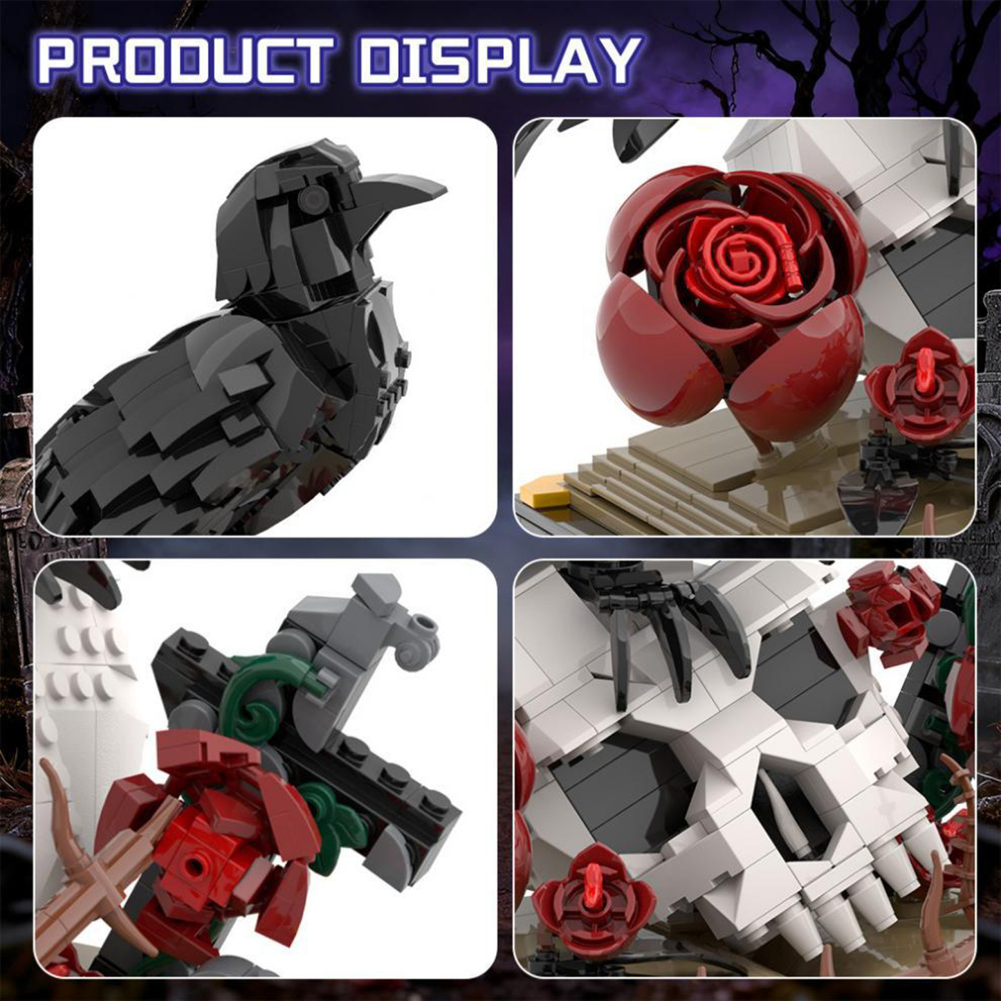 Moc The Crow's Skull Flower
