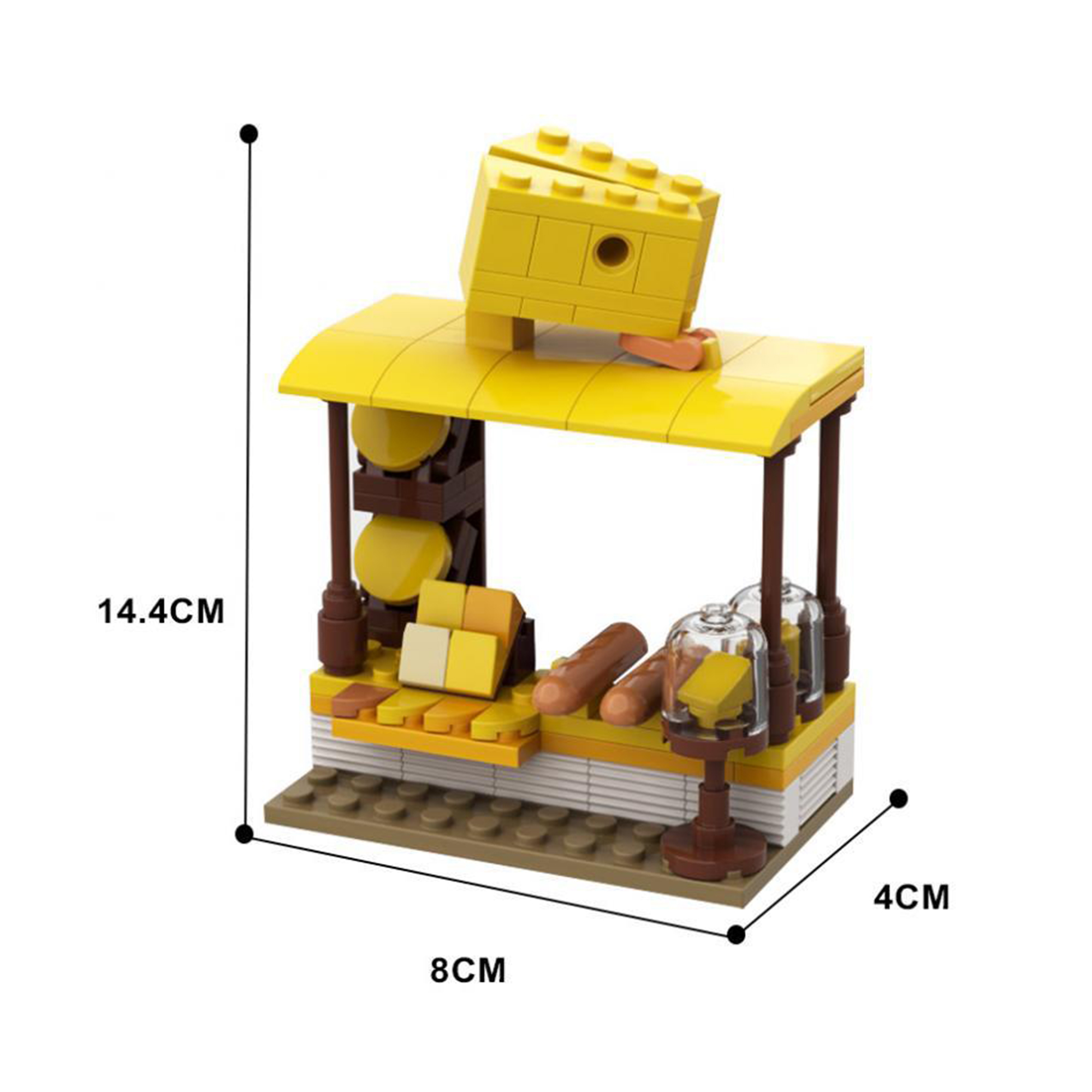 Moc The Cheese stand