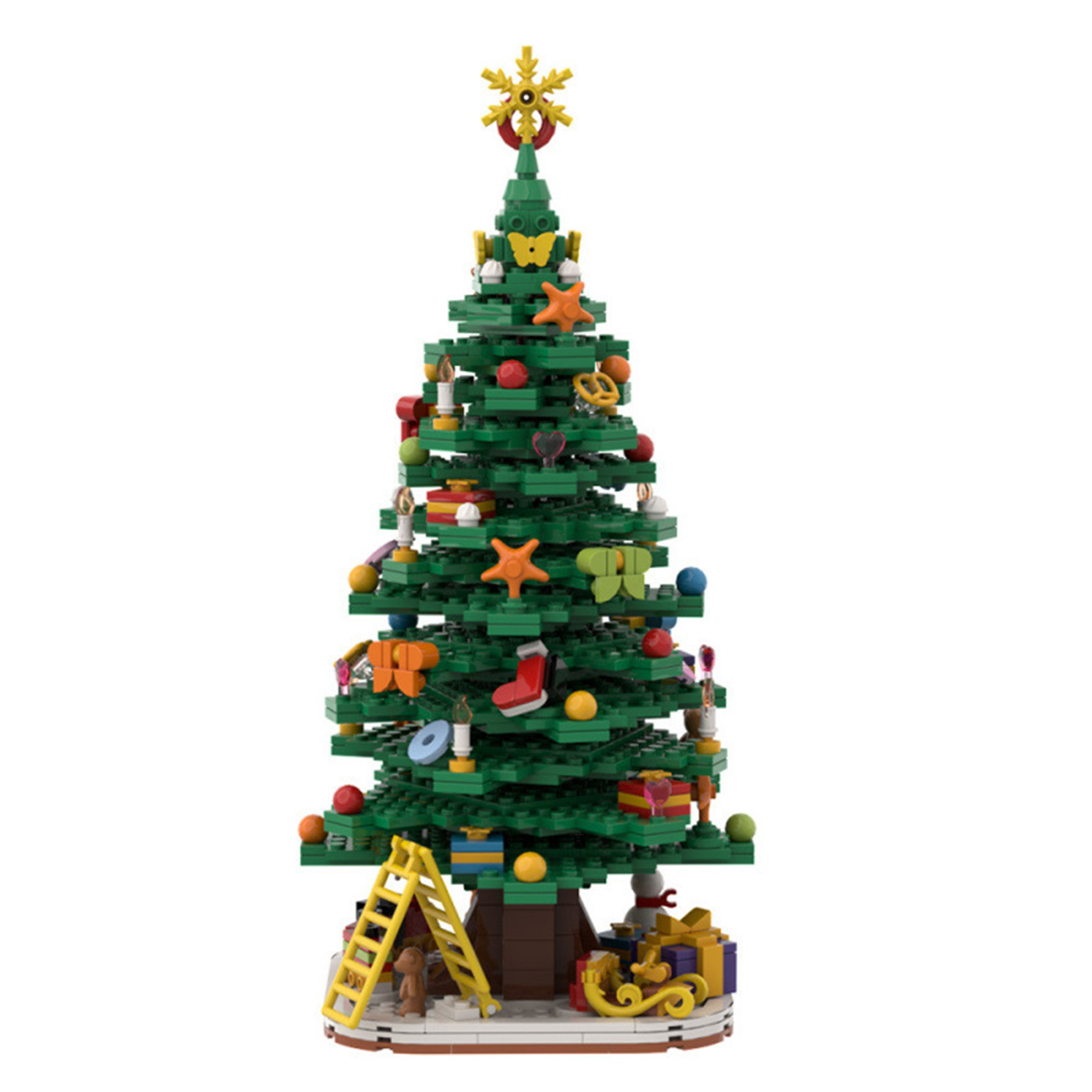 Moc The Christmas Tree