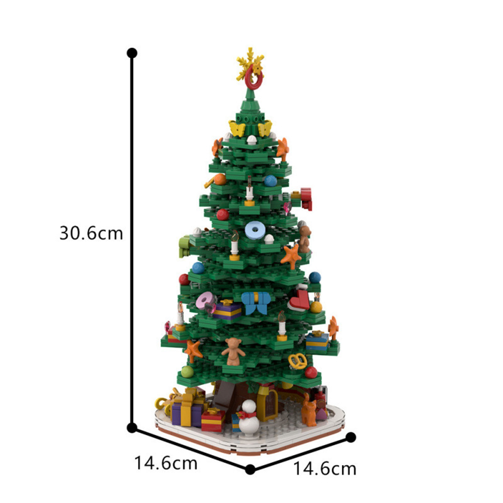 Moc The Christmas Tree