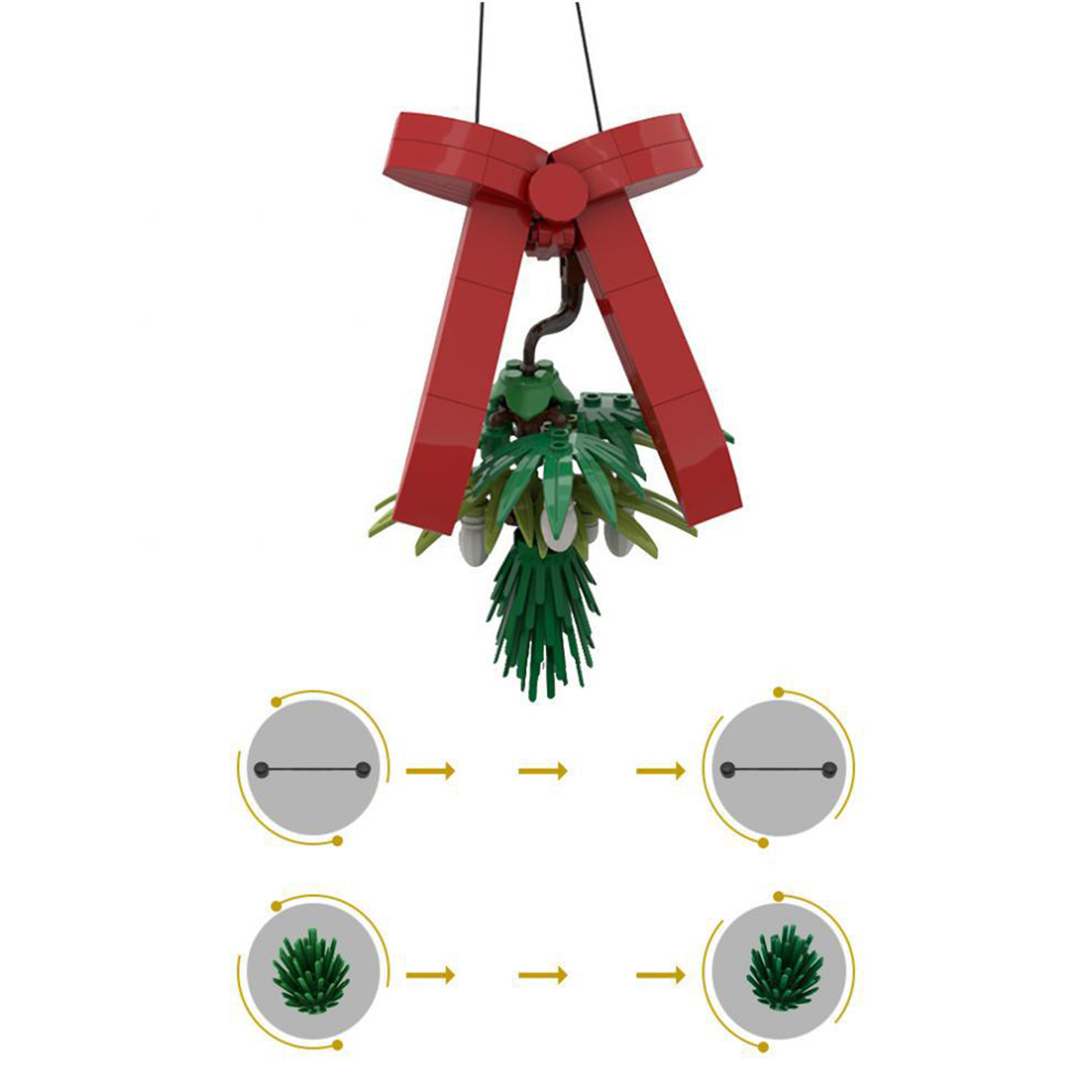 Moc The Hanging Mistletoe - Christmas decoration