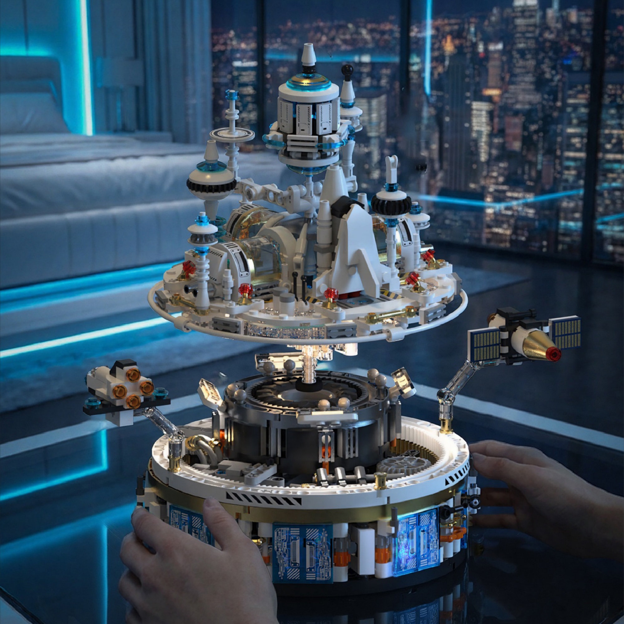 The Orbital Crystal Ball Fortress