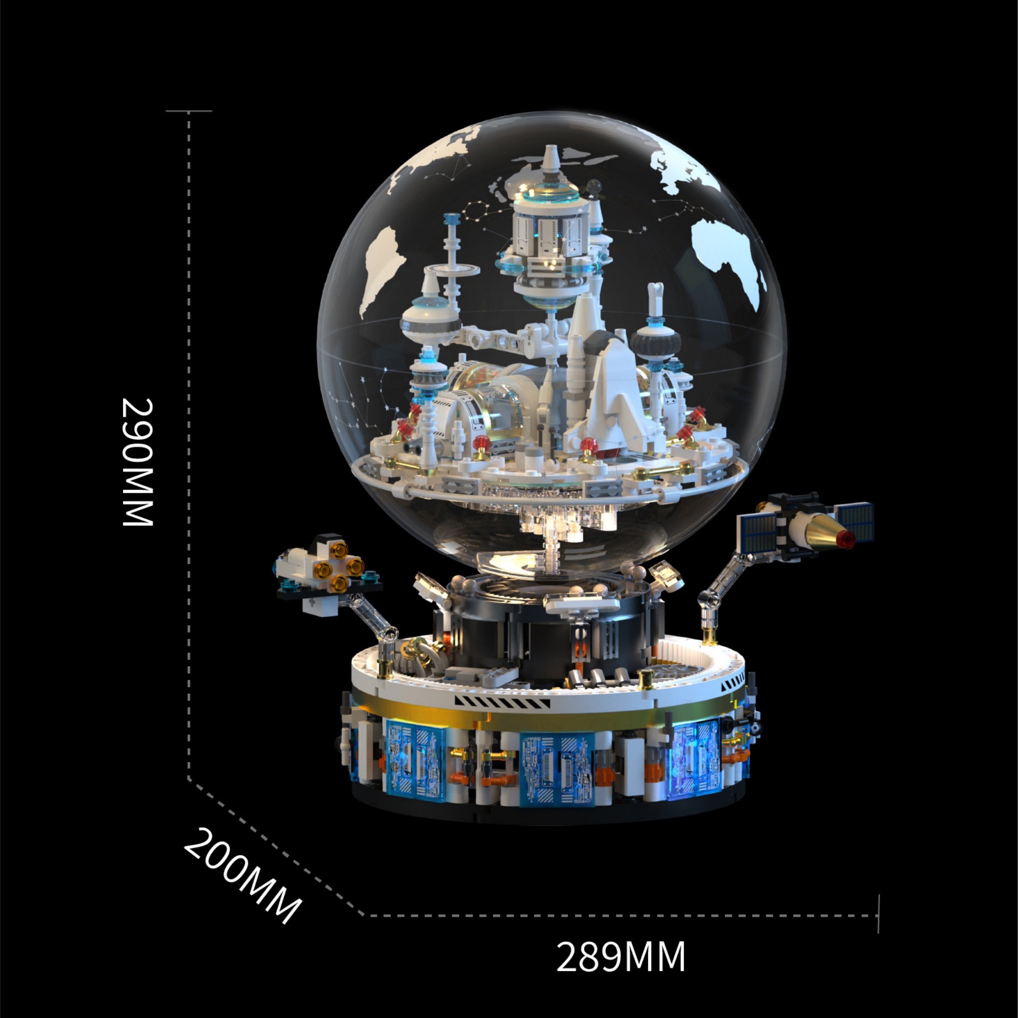 The Orbital Crystal Ball Fortress