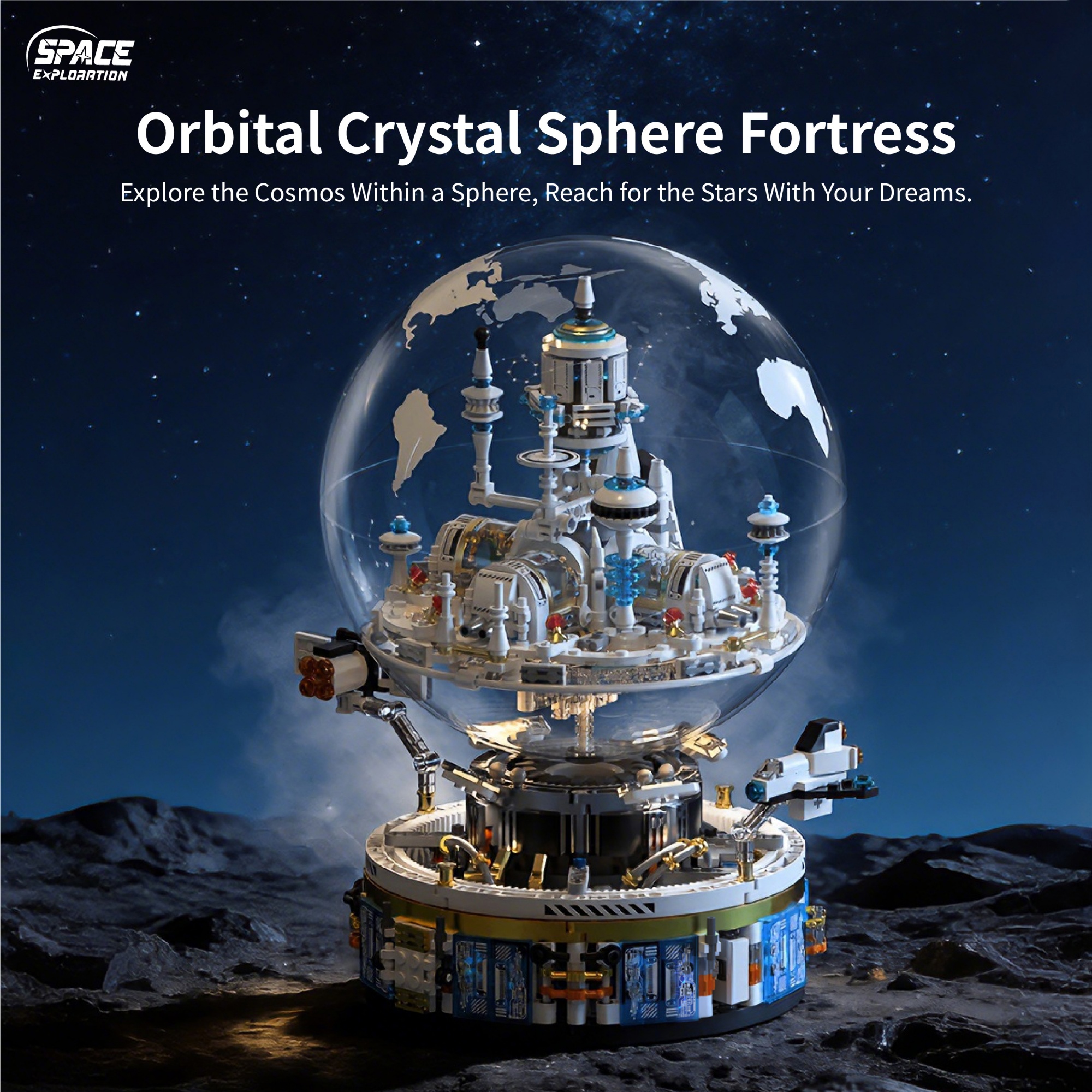 The Orbital Crystal Ball Fortress