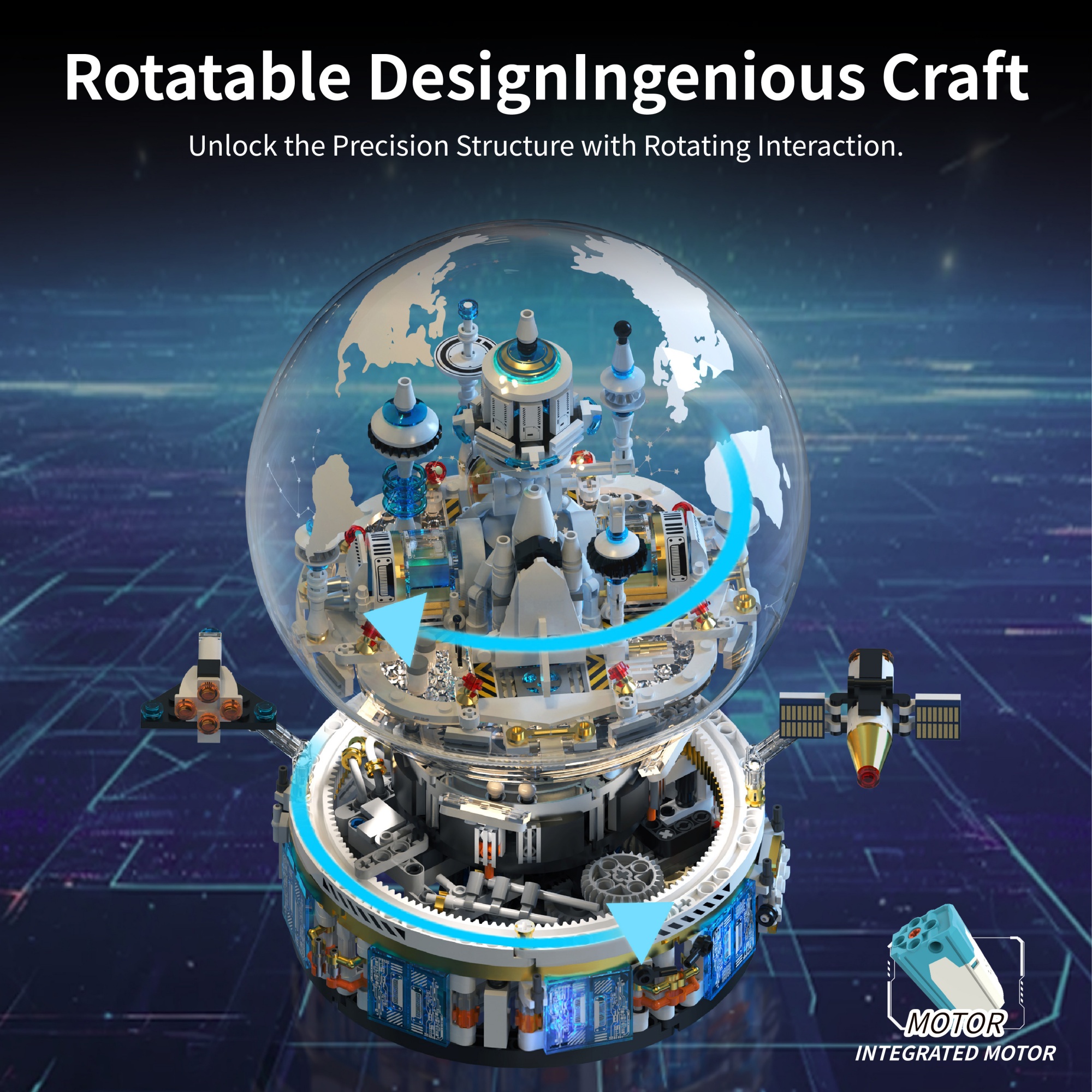 The Orbital Crystal Ball Fortress