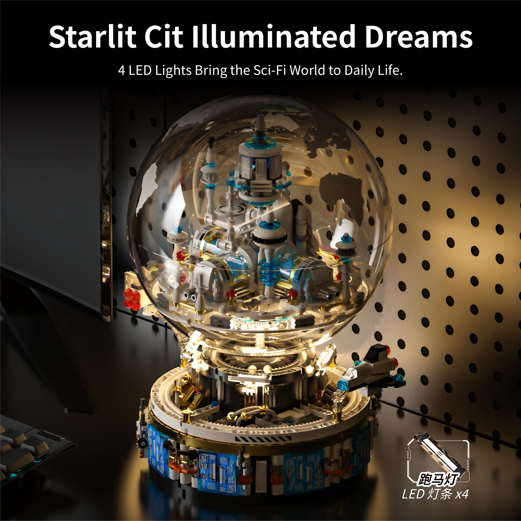 The Orbital Crystal Ball Fortress
