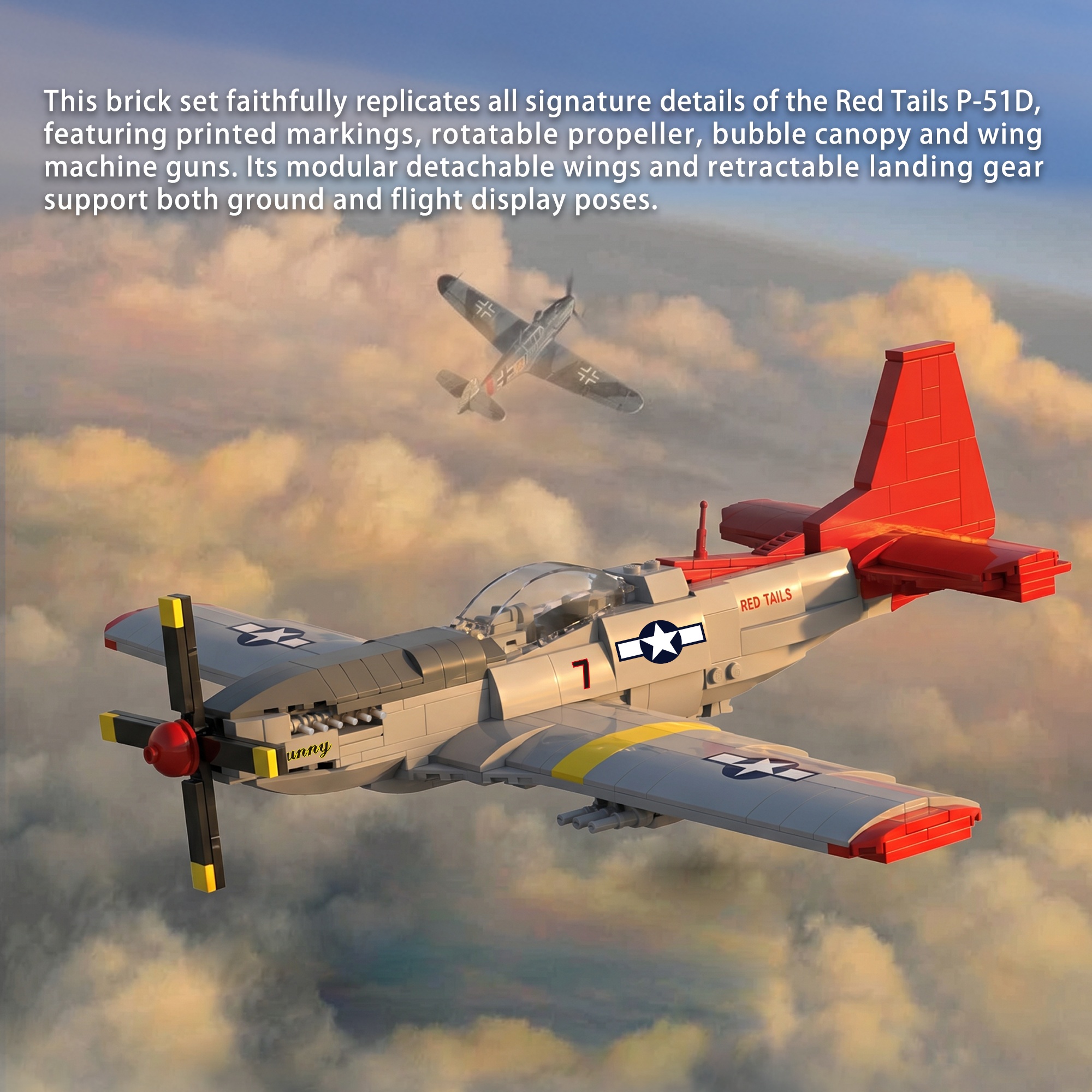 The P51 Mustang Fighter Jet