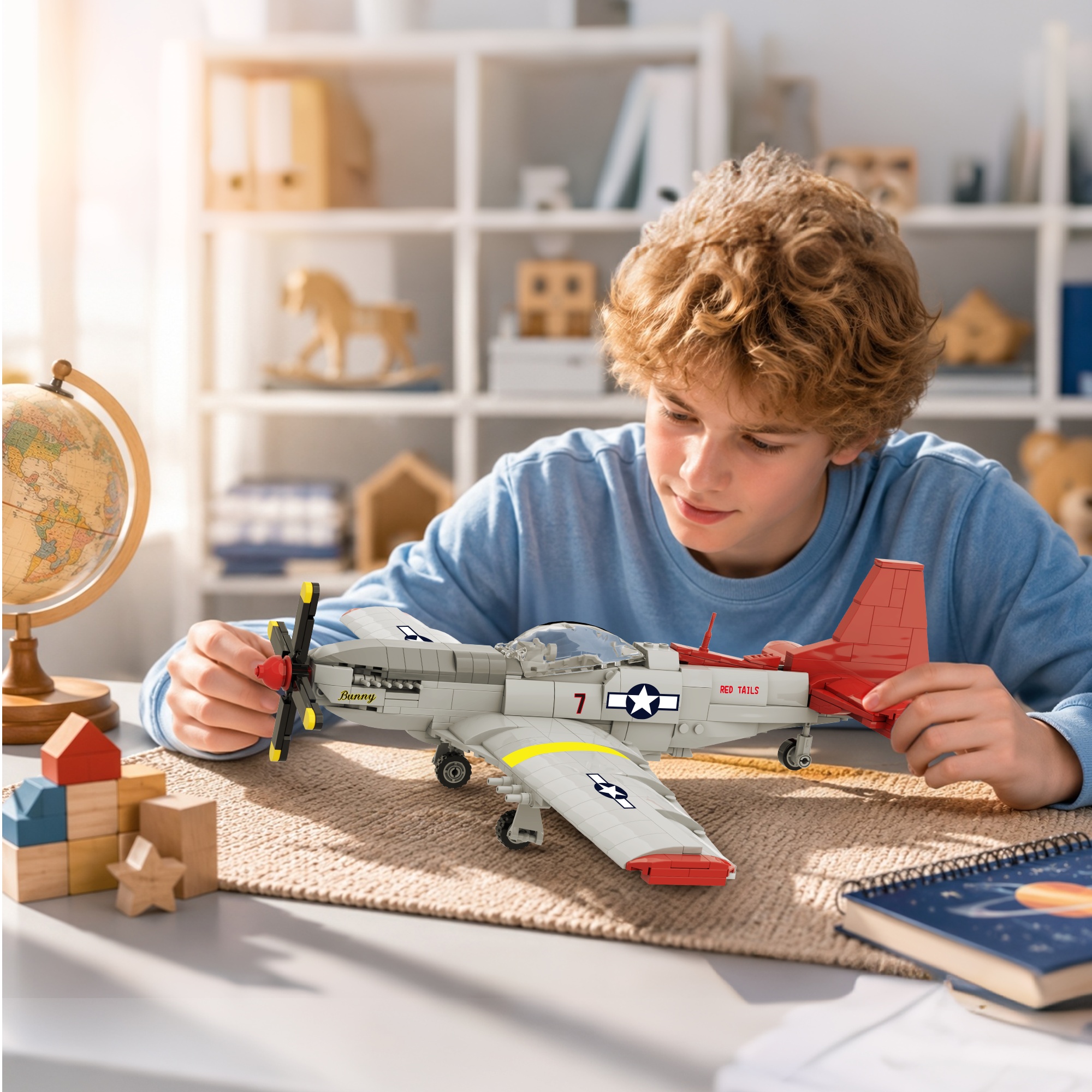 The P51 Mustang Fighter Jet