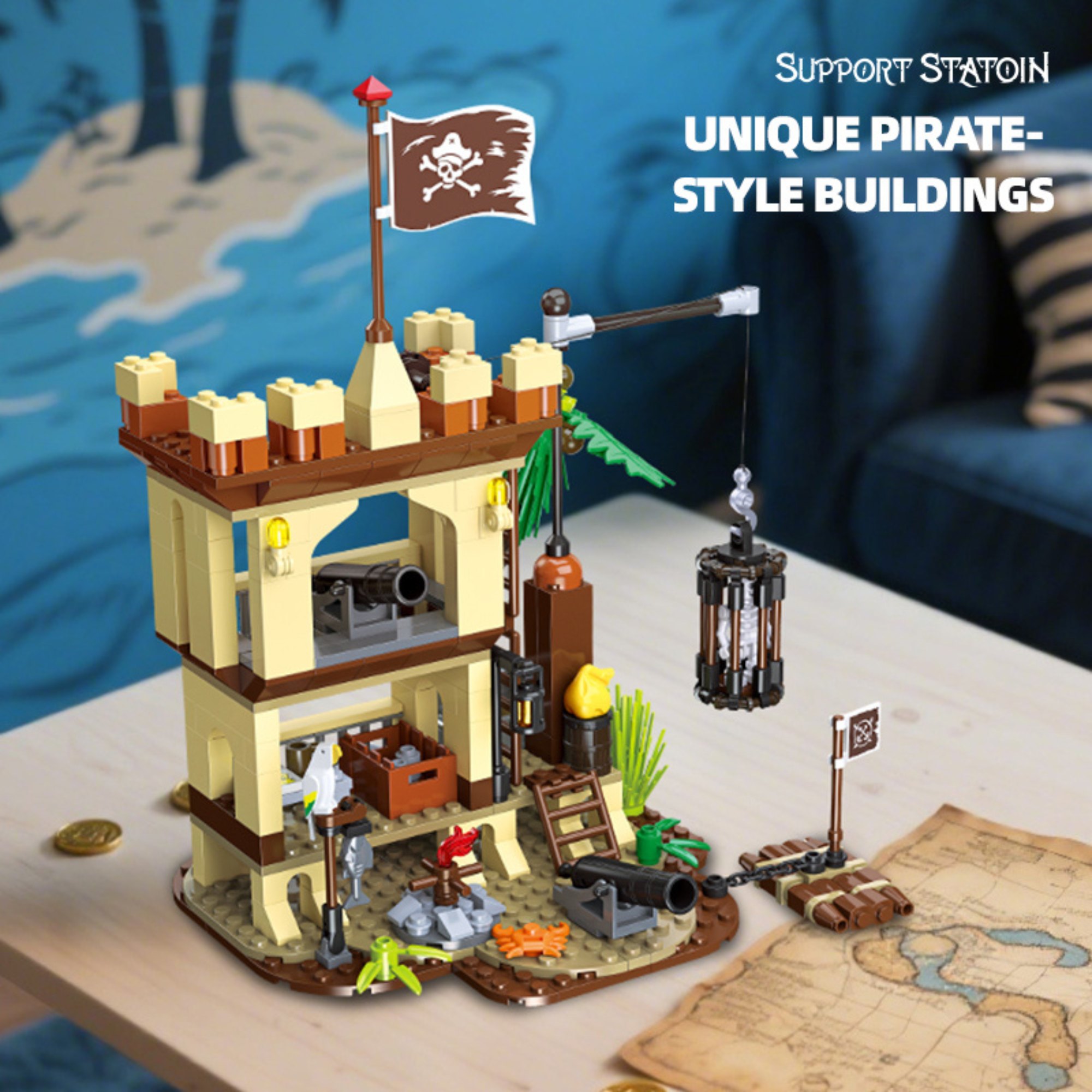 The Pirate Support Station