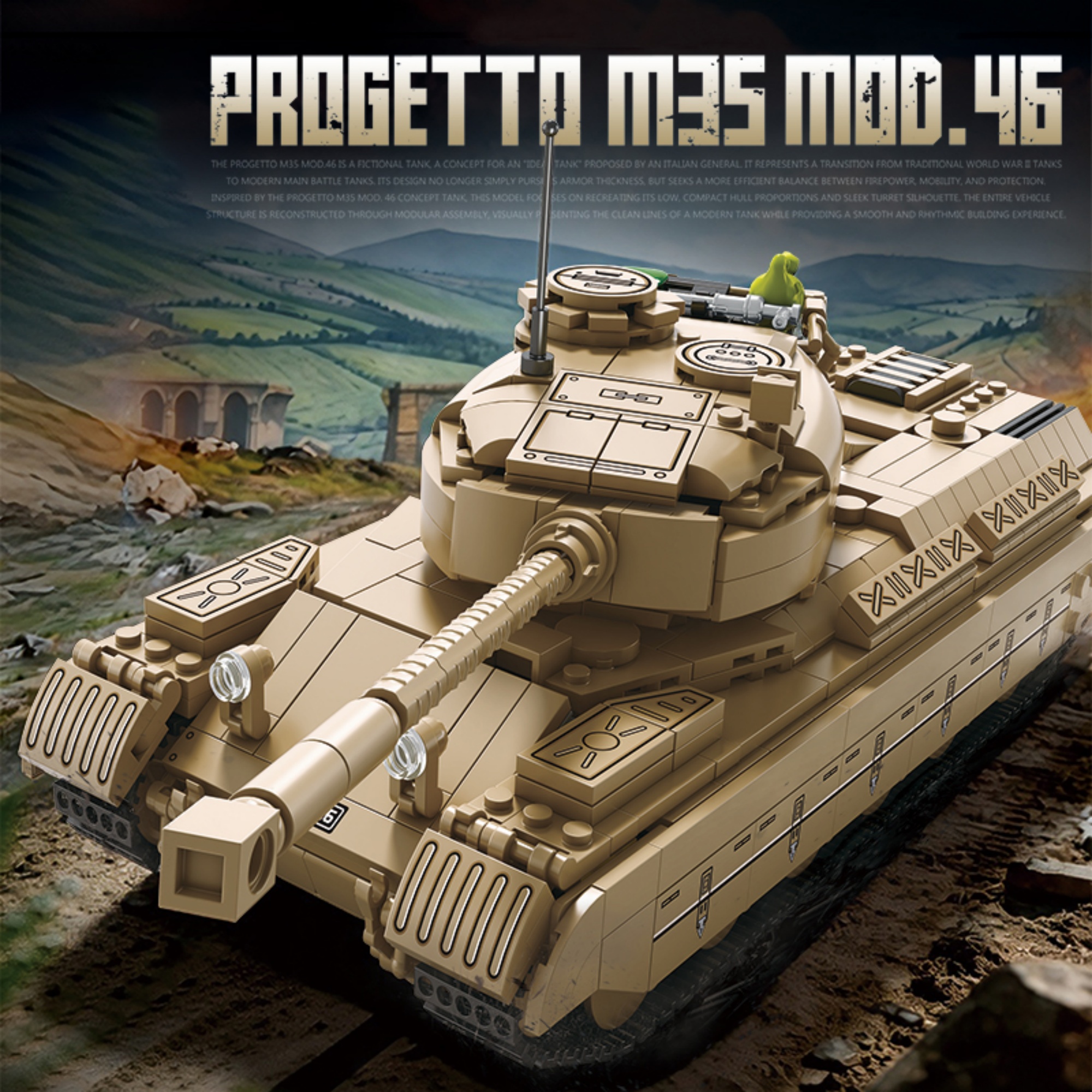 The Progetto M35 mod46 Tank