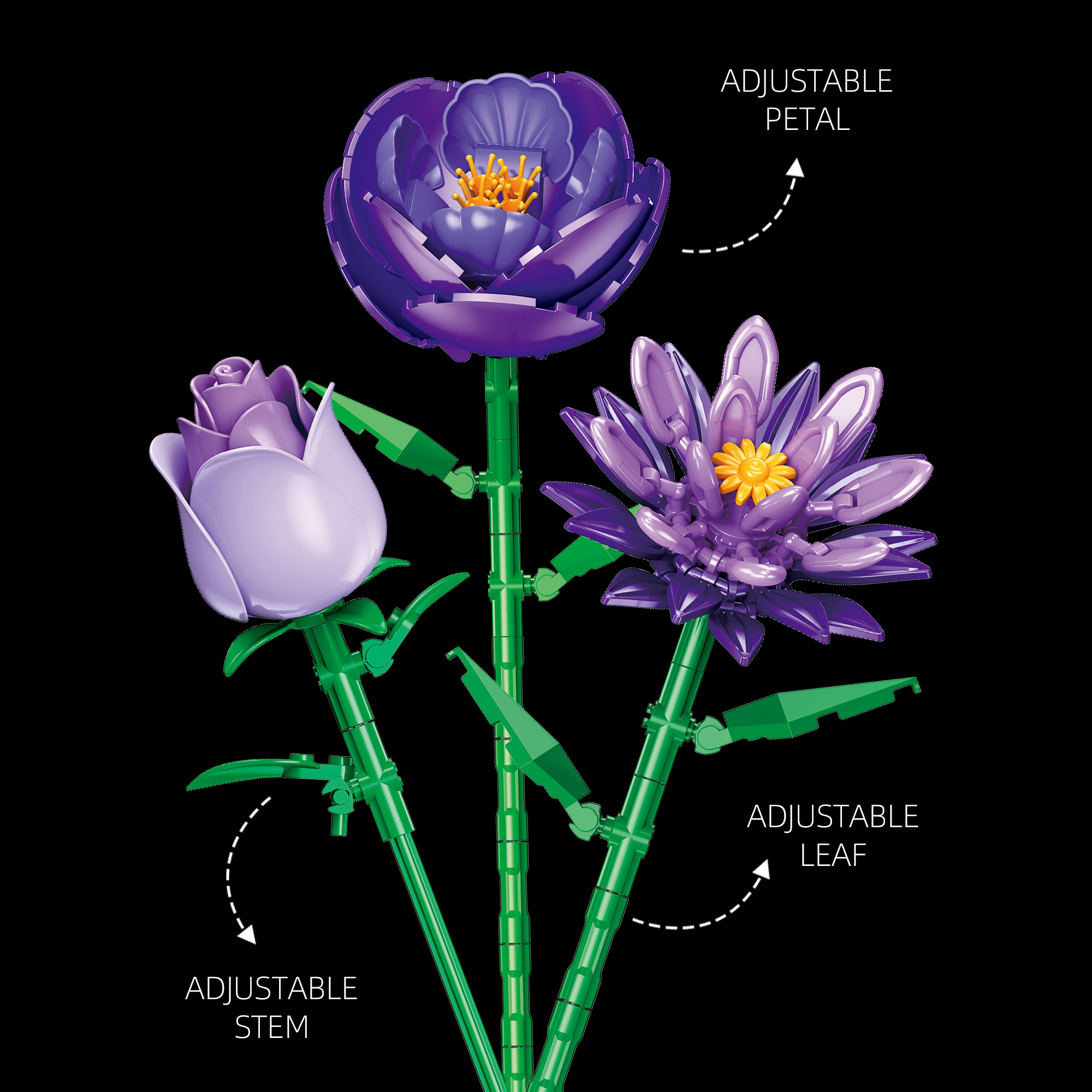 The Purple Bouquet
