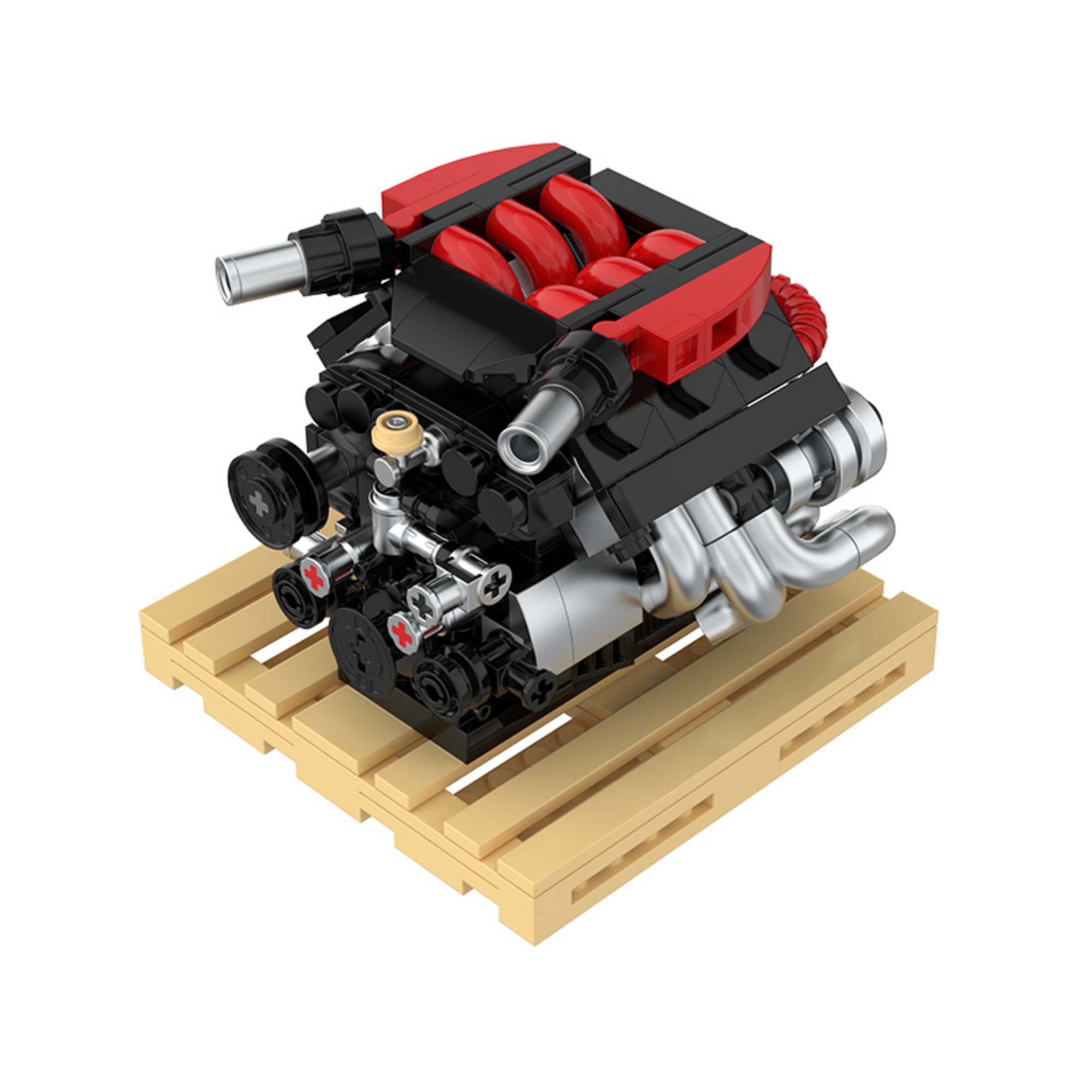 The R35 VR38 Mini Engine without Motor