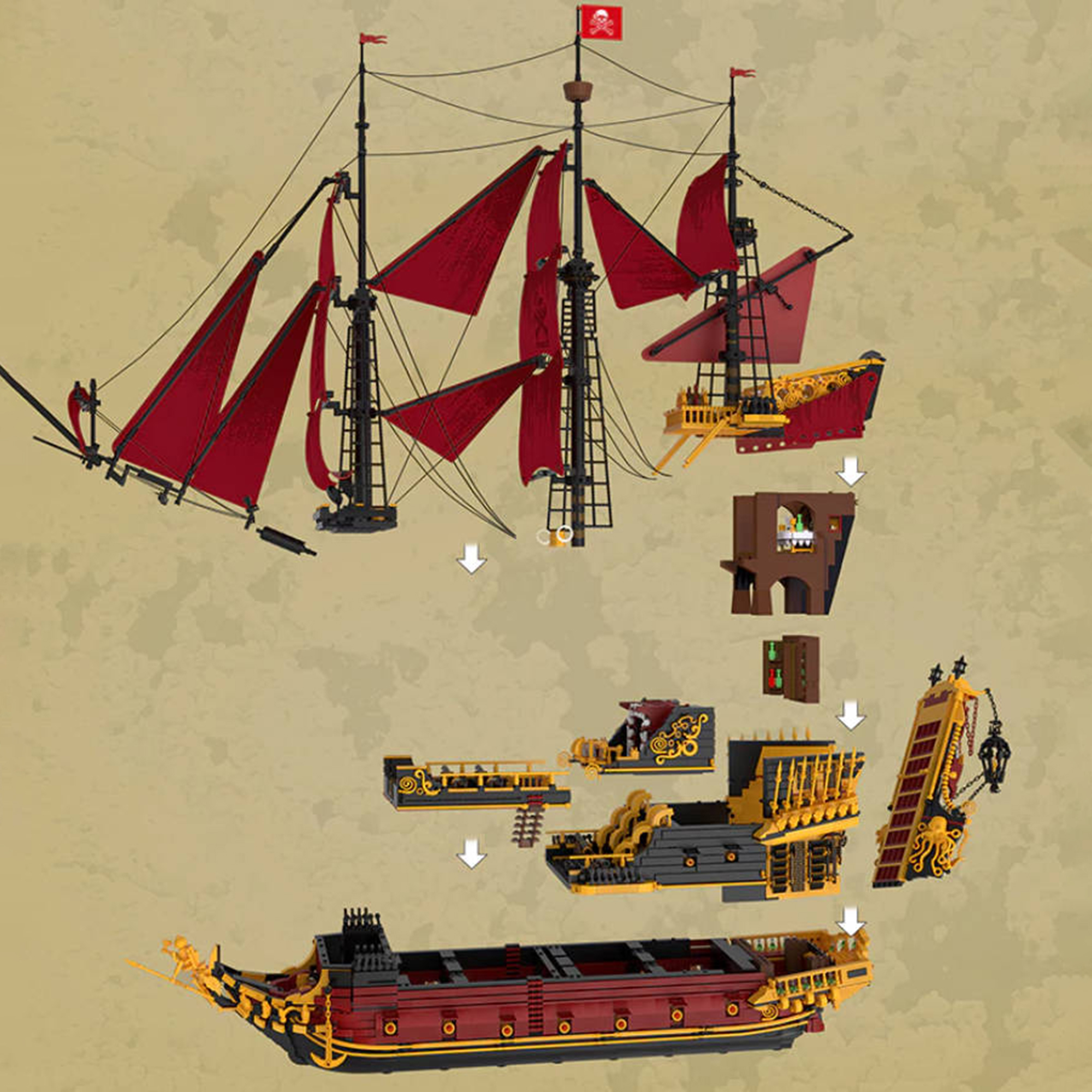 The Revenge Sailing Ship