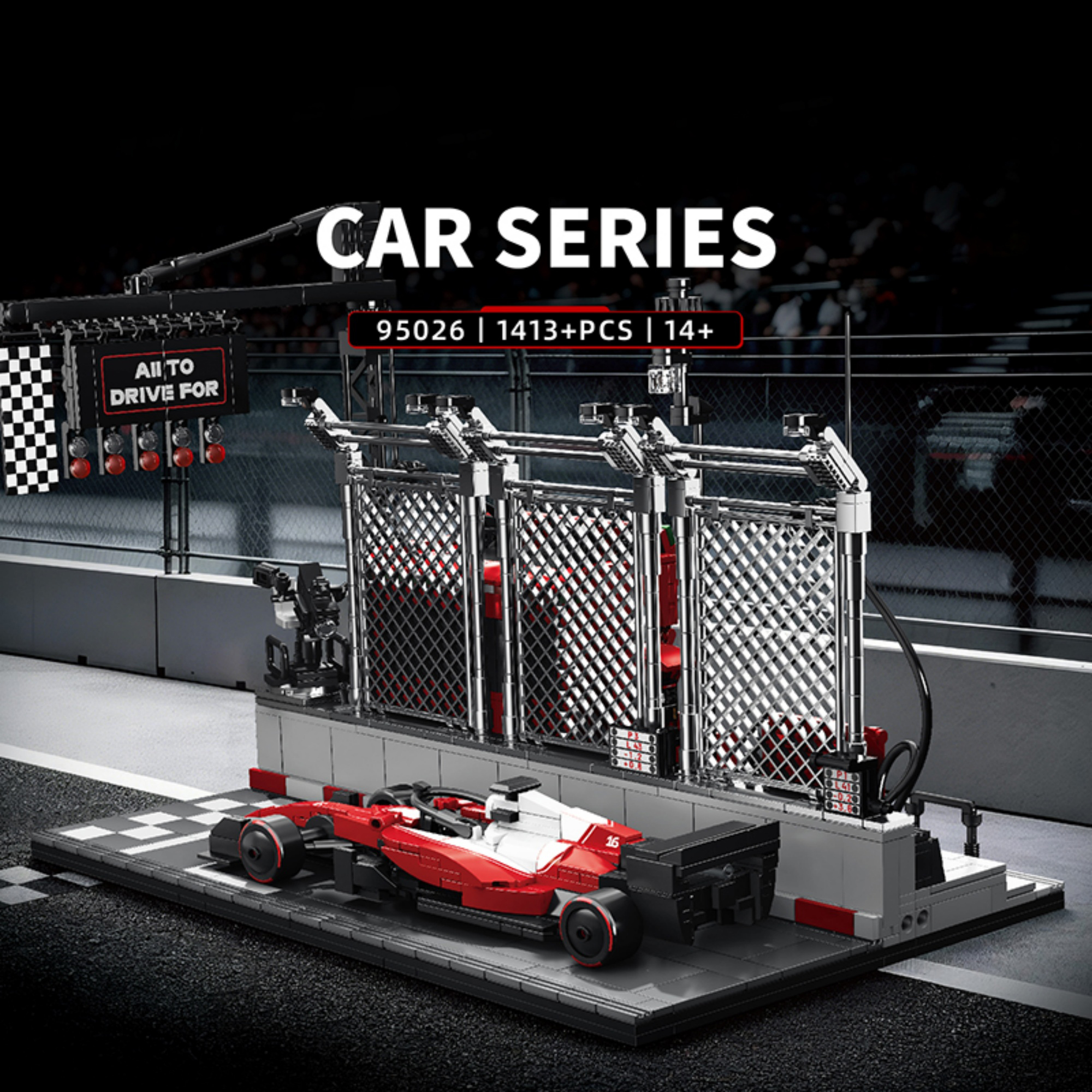 The Race Car Starting Scene