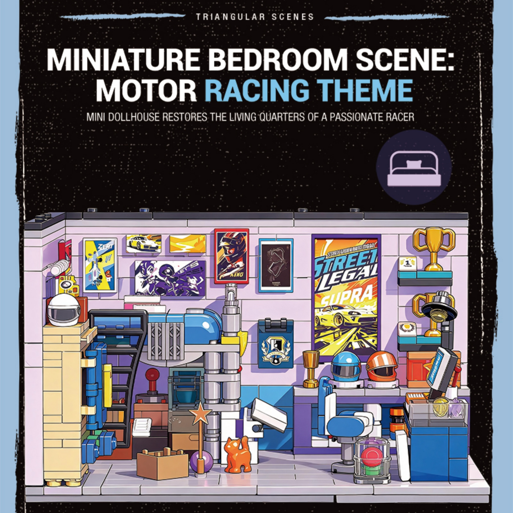 The Racing Driver's Bedroom