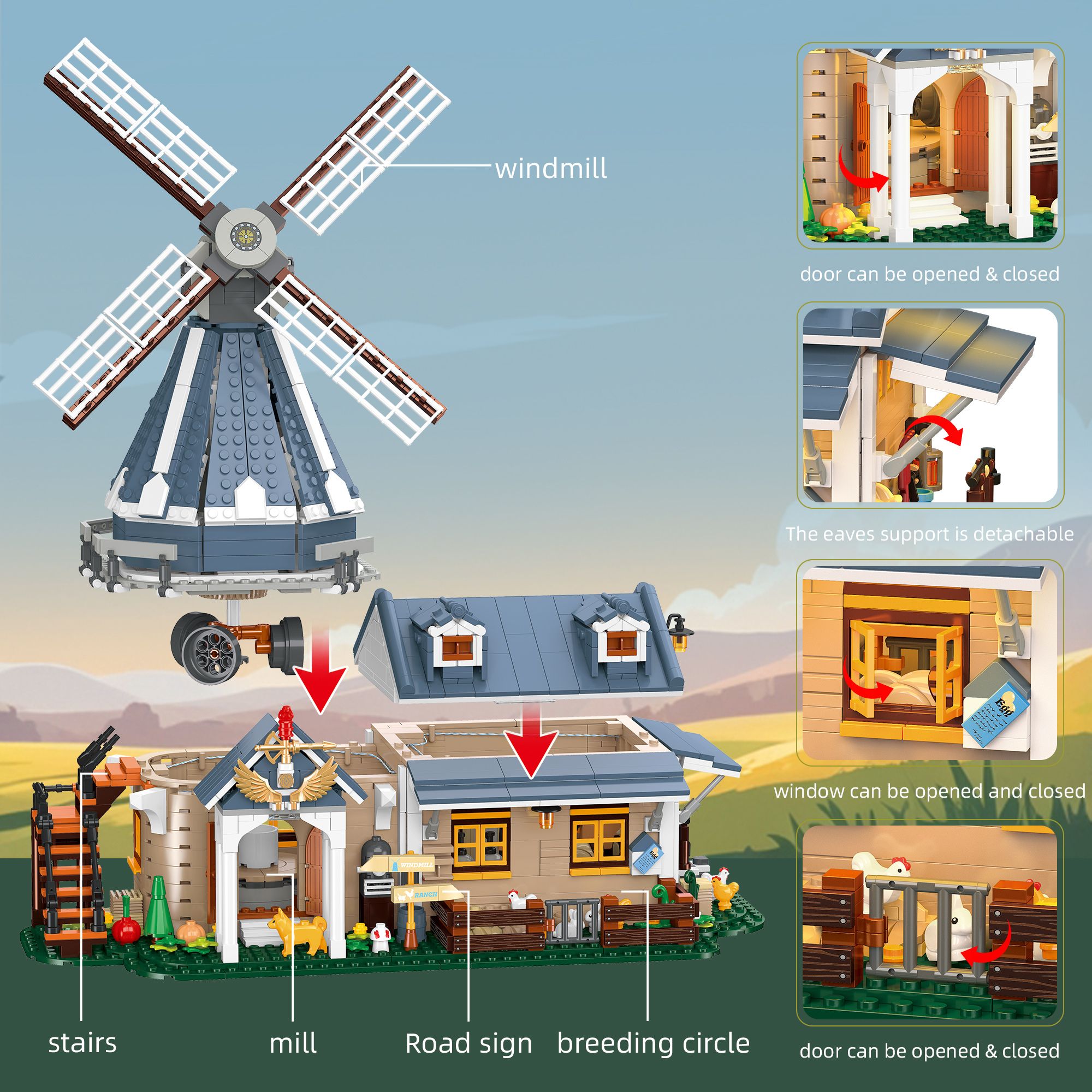 The Ranch Windmill