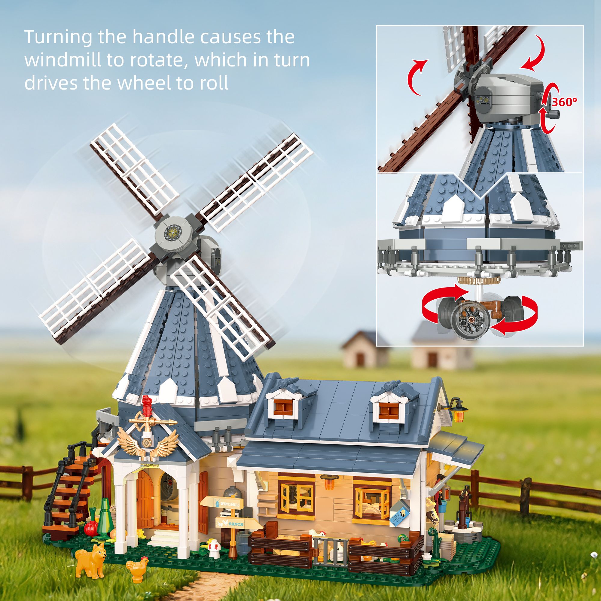 The Ranch Windmill