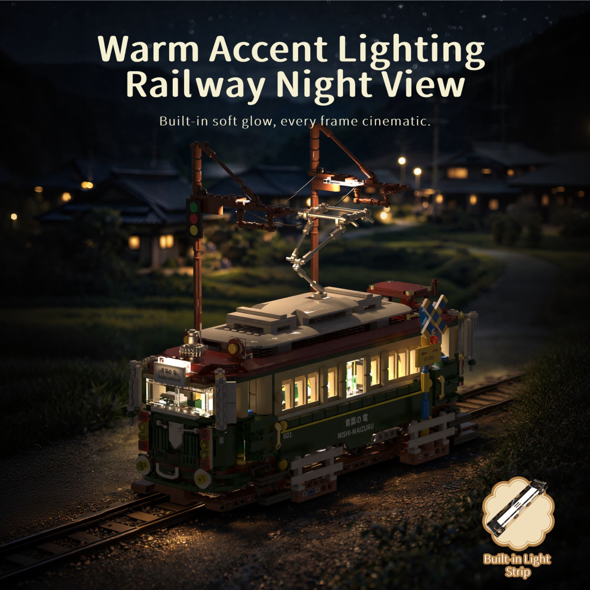 The Retro Japanese Tram