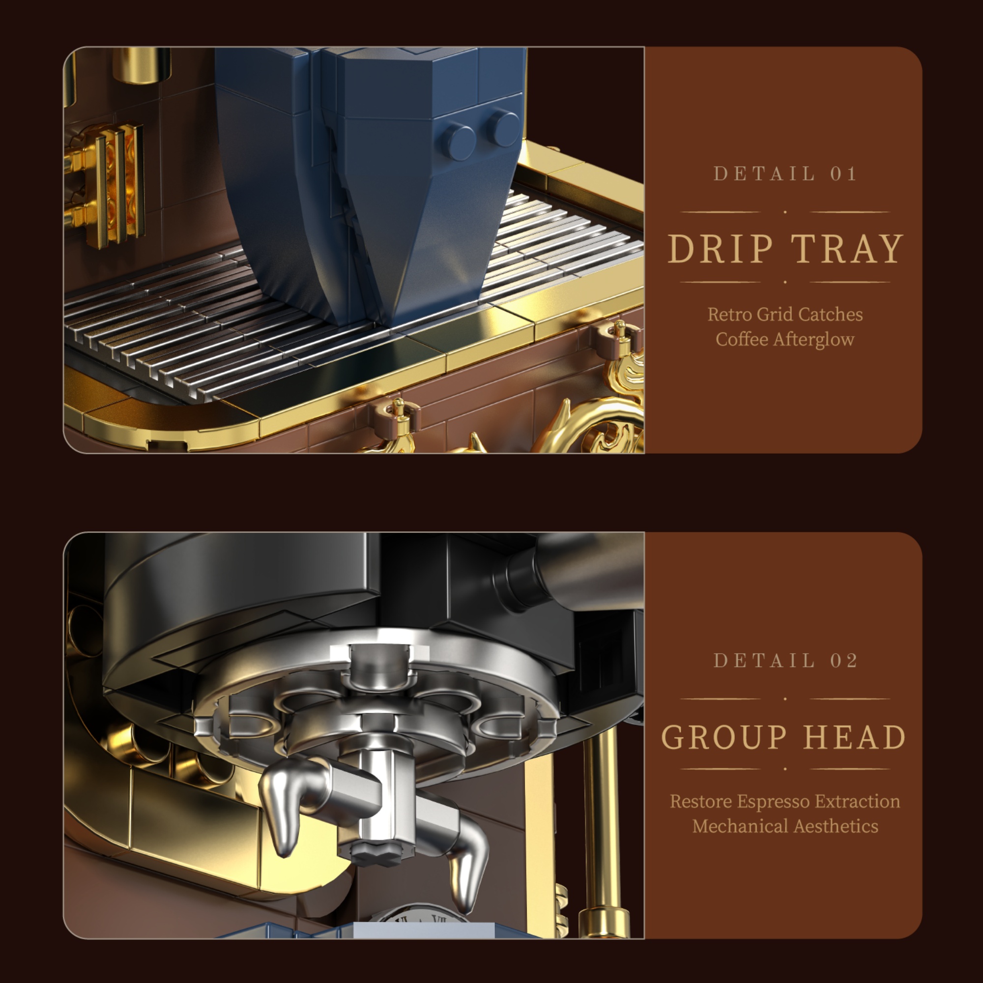 The Retro Steam Coffee Machine
