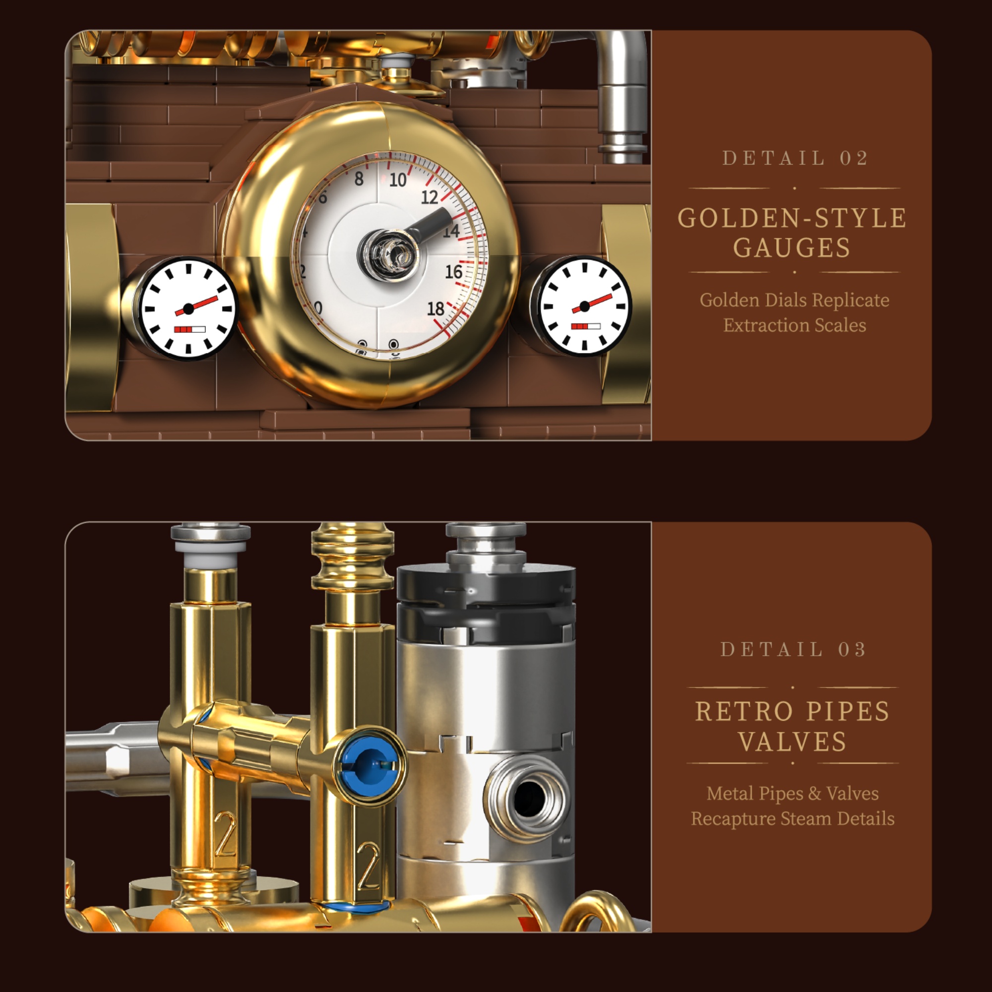 The Retro Steam Coffee Machine